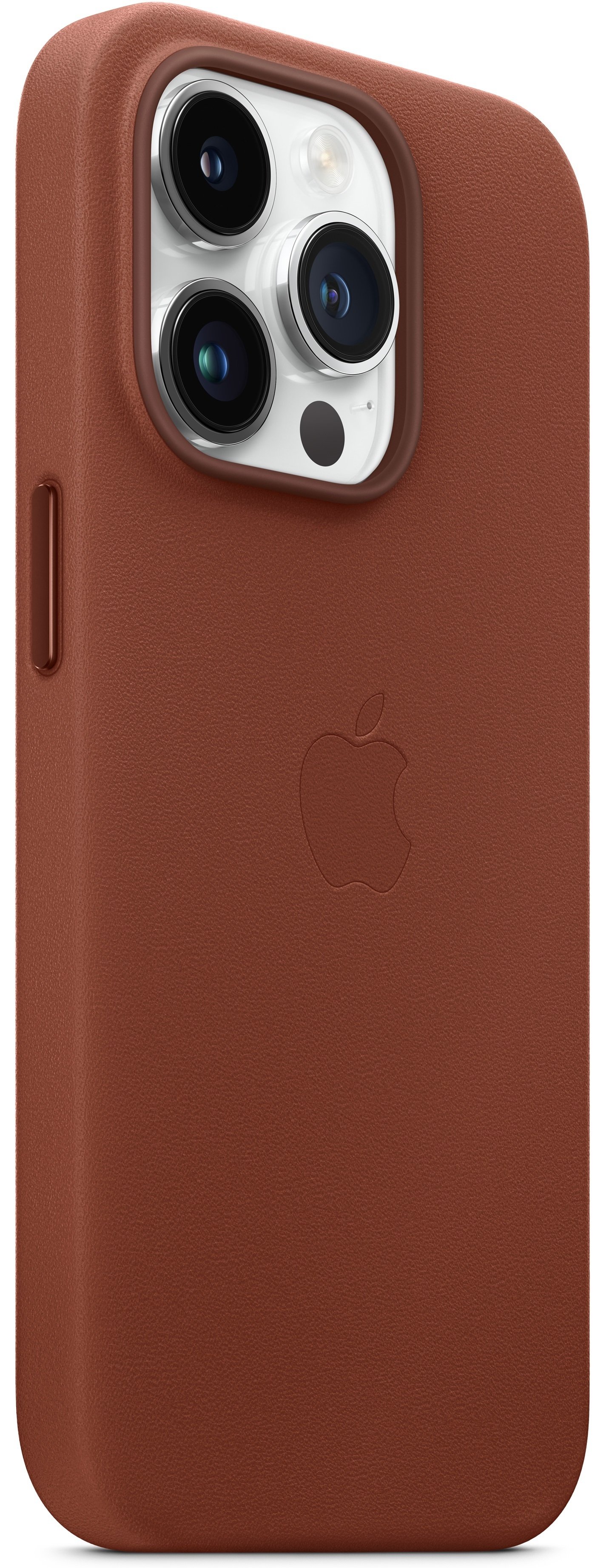 Чехол Apple для iPhone 14 Pro Leather Case with MagSafe Umber (MPPK3ZM/A) фото 5