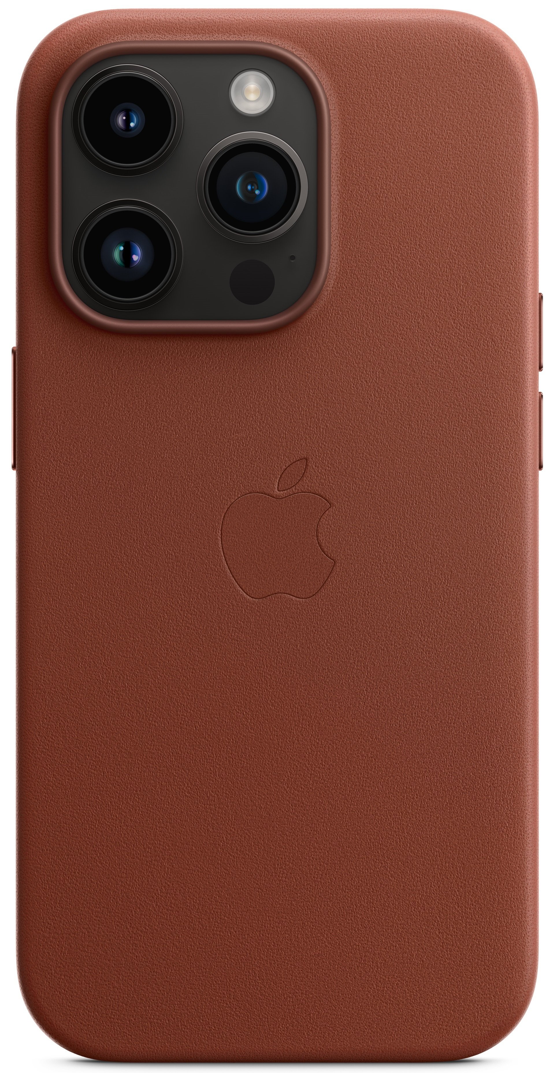 Чохол Apple для iPhone 14 Pro Leather Case with MagSafe Umber (MPPK3ZM/A)фото4