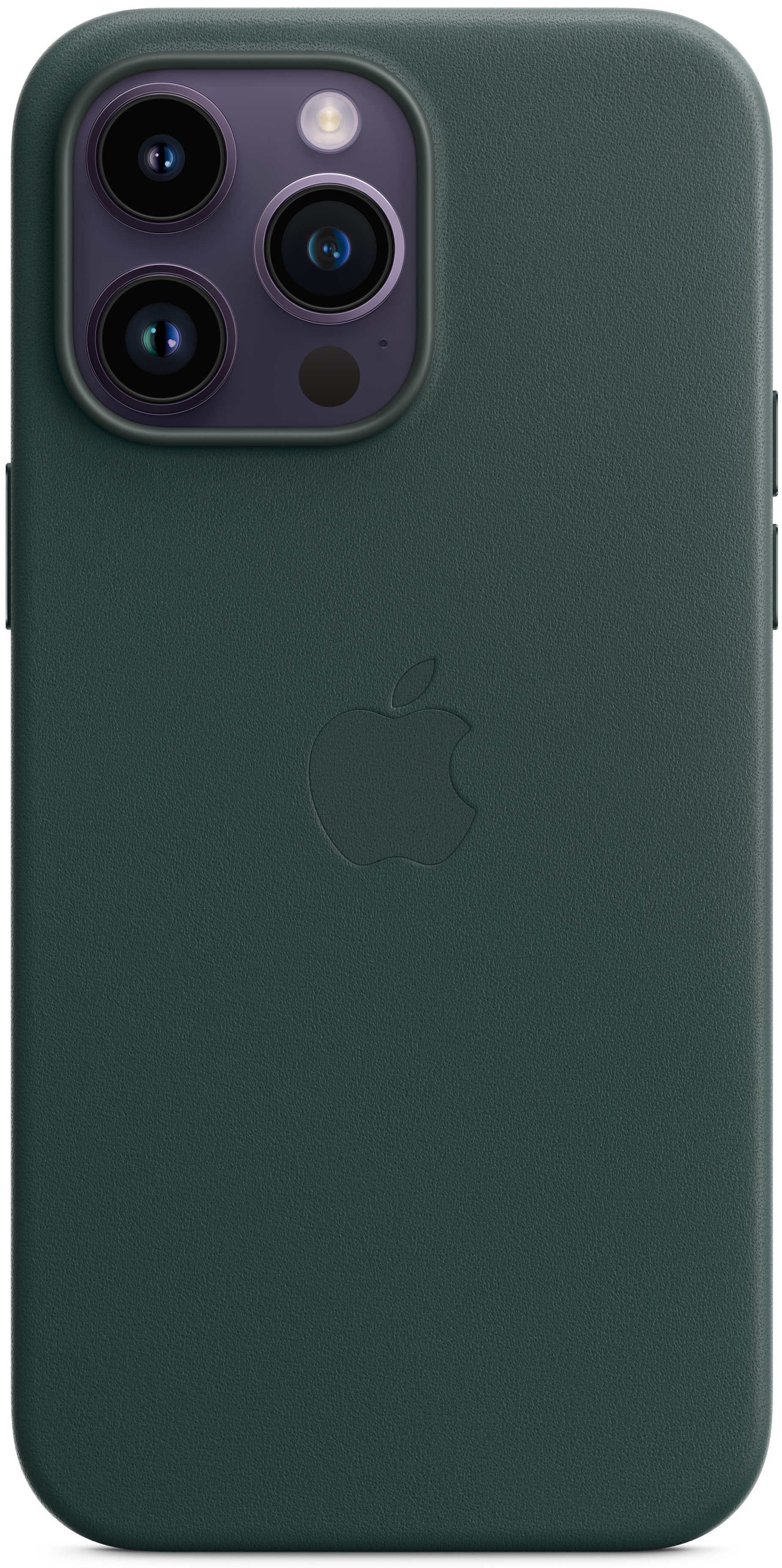 Чехол Apple для iPhone 14 Pro Max Leather Case with MagSafe Forest Green (MPPN3RM/A) фото 3
