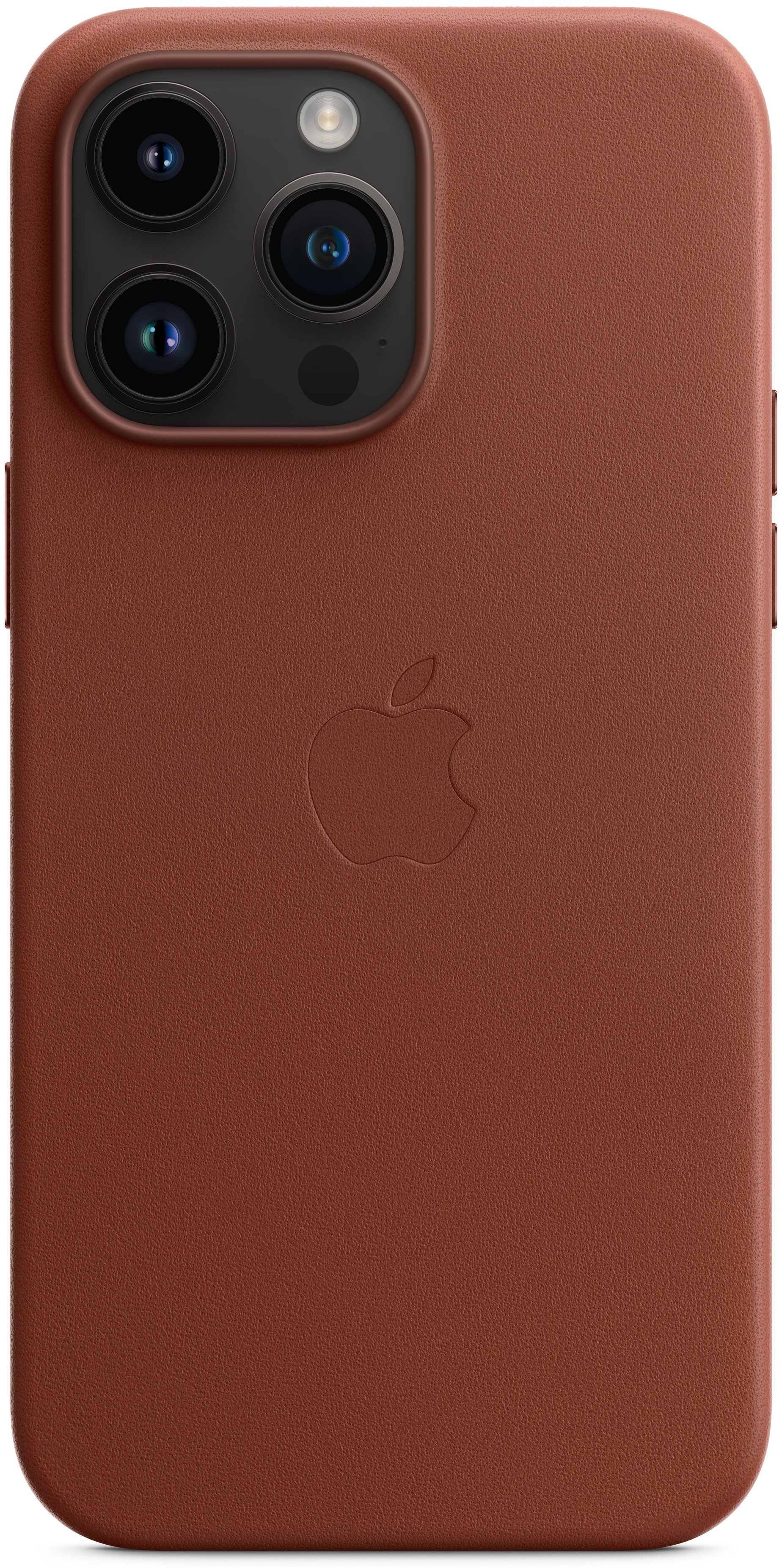 Чохол Apple для iPhone 14 Pro Max Leather Case with MagSafe Umber (MPPQ3RM/A)фото2