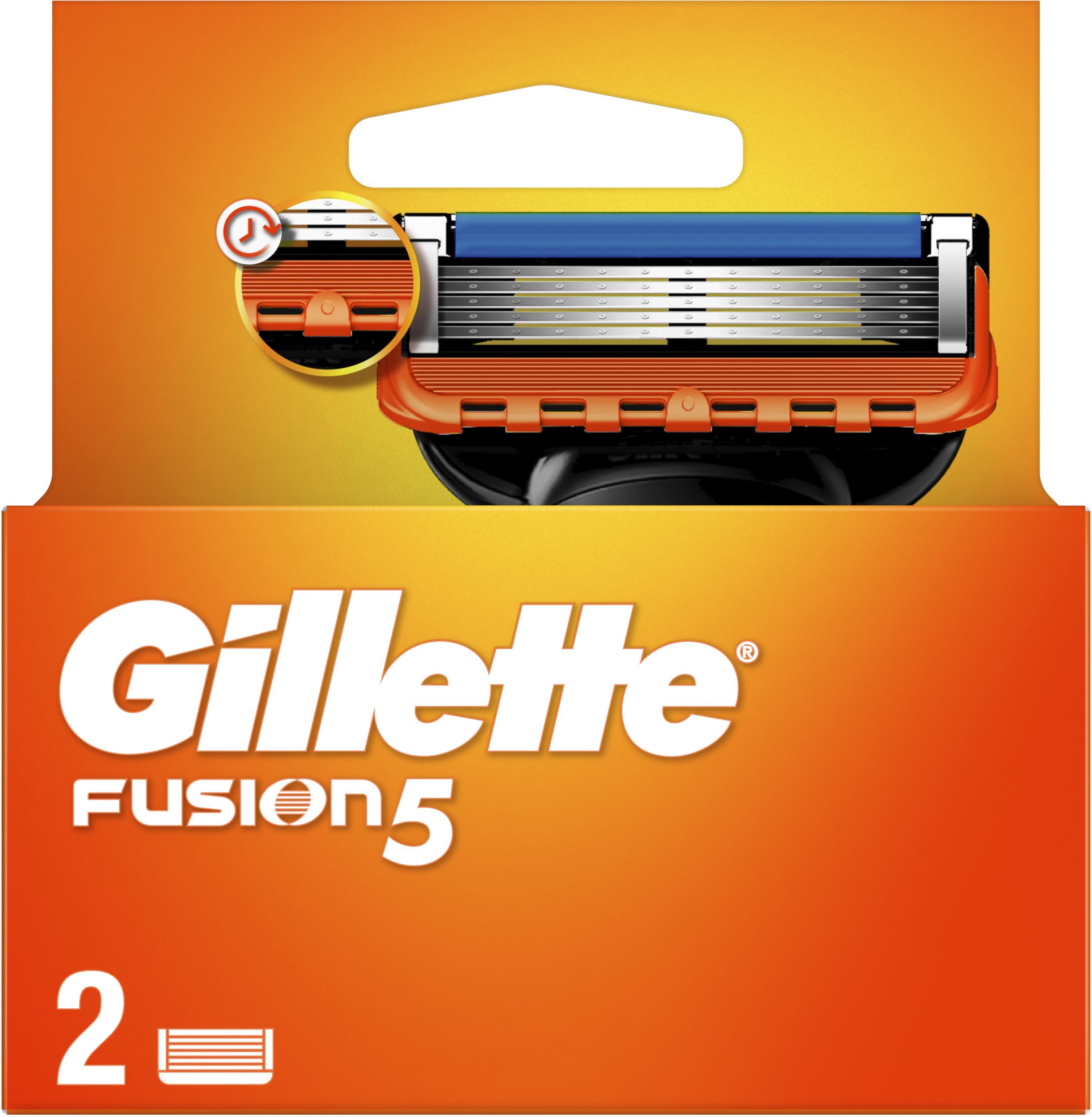 Змінні картриджі для гоління Gillette Fusion 5 2 штфото2