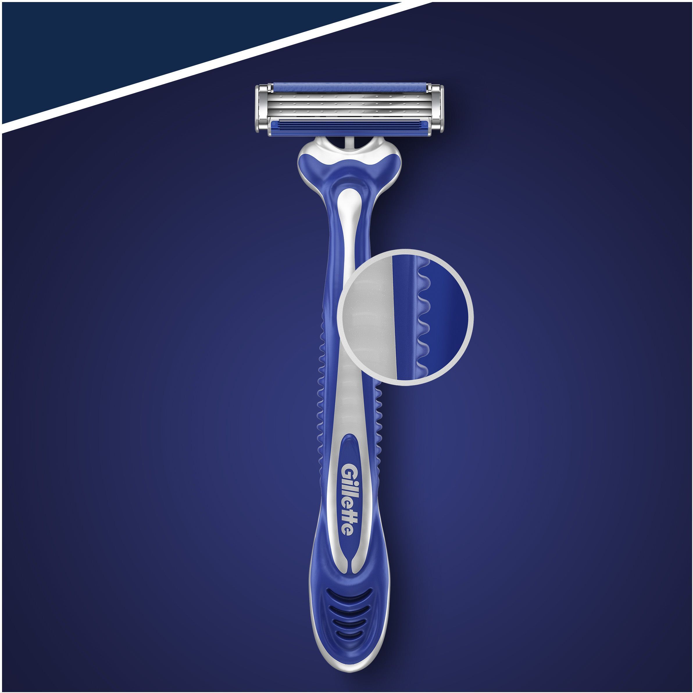Бритвы одноразовые Gillette Blue 3 6+2 шт фото 6