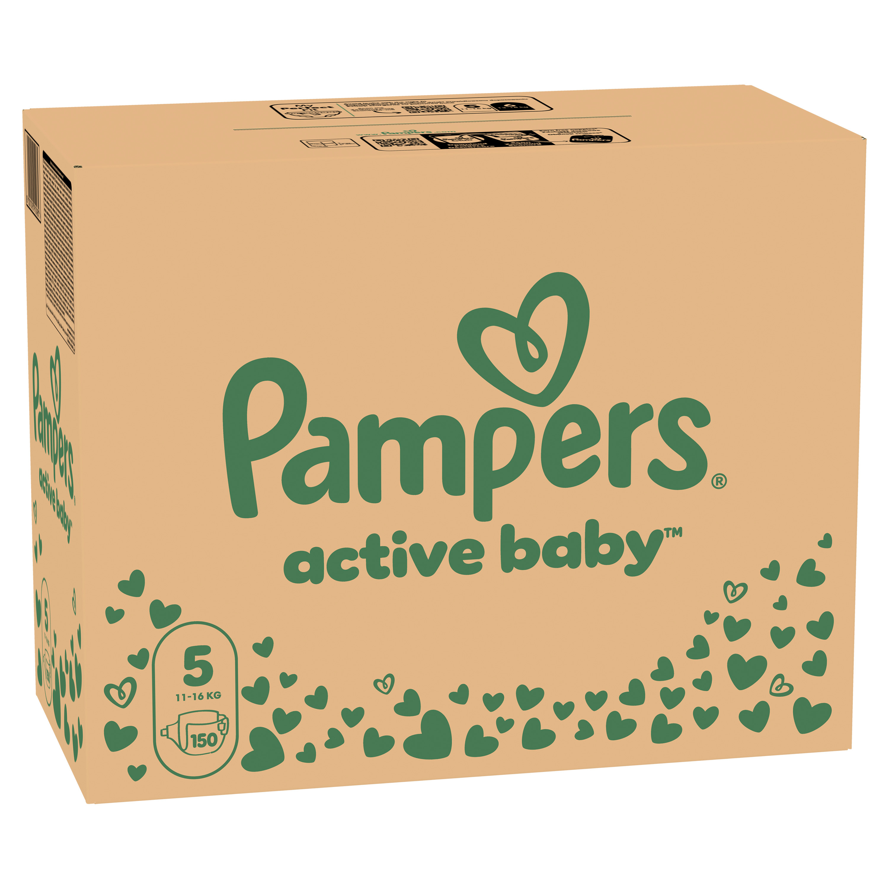 Подгузники Pampers Active Baby Junior Размер 5 11-16 кг 150 шт фото 2