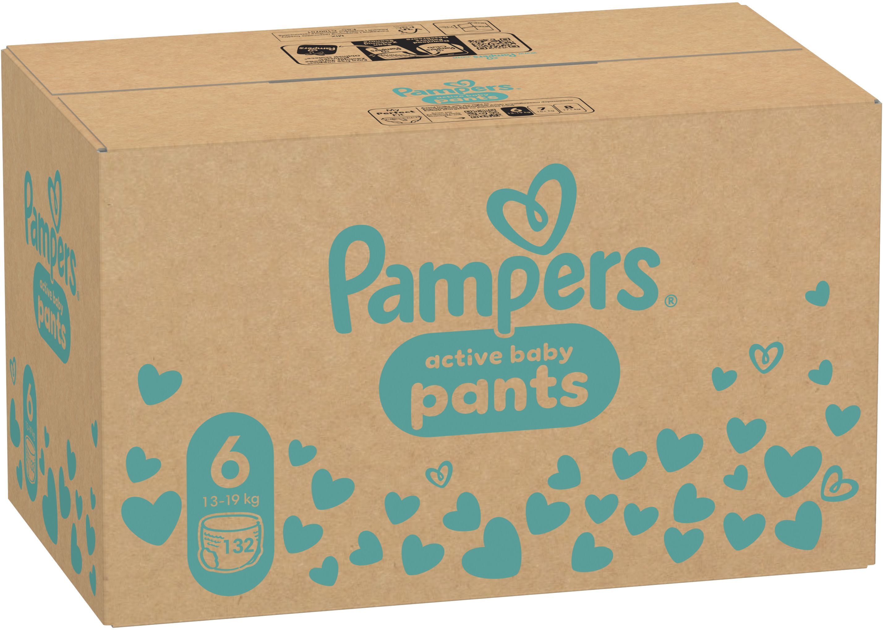 Подгузники-трусики Pampers Pants Giant Размер 6 15+ кг Mega Super 132 шт фото 2