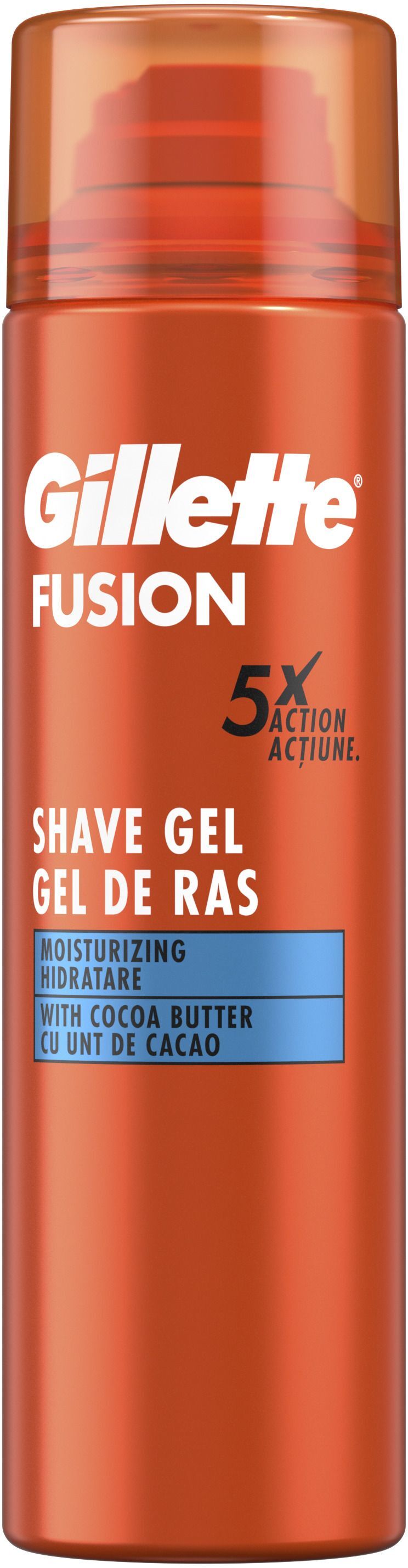 Гель для бритья Gillette Fusion Увлажнение 200 мл фото 2