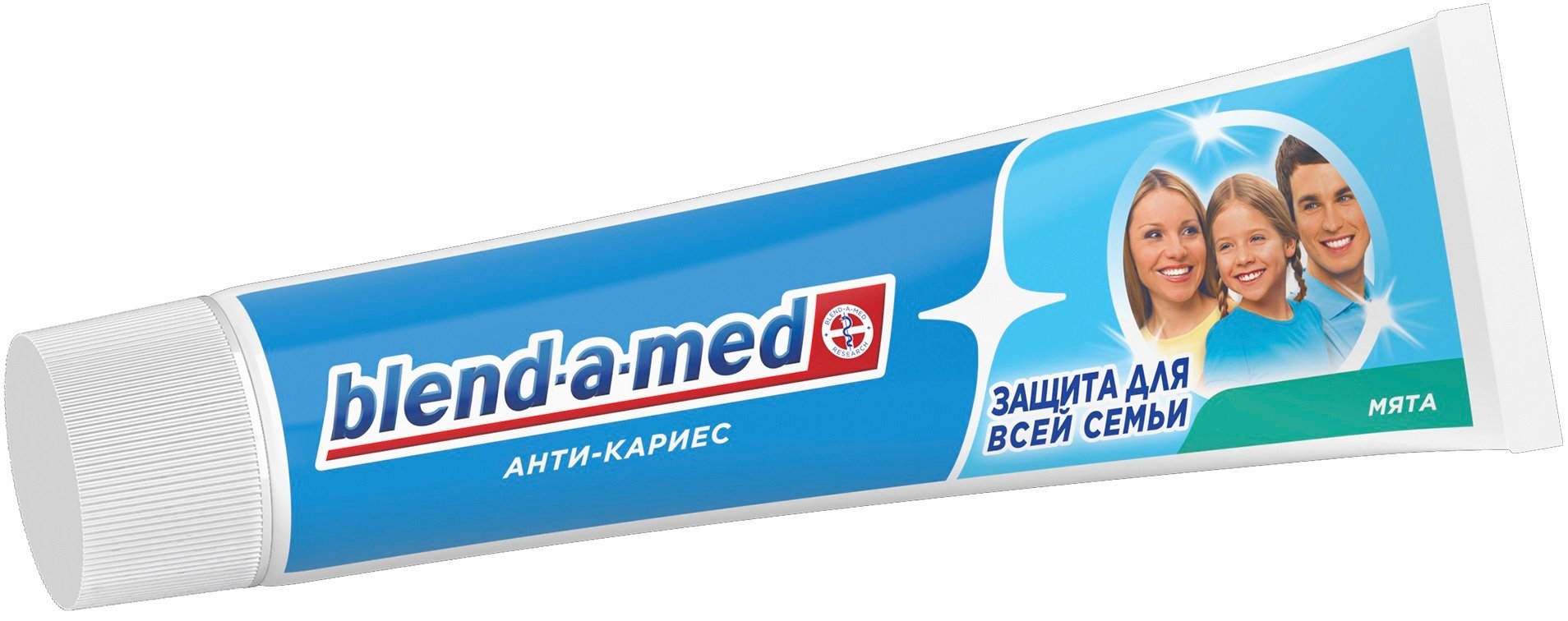 BLEND-A-MED Зубна паста Антикарієс Сімейний захист М'ята 100млфото4