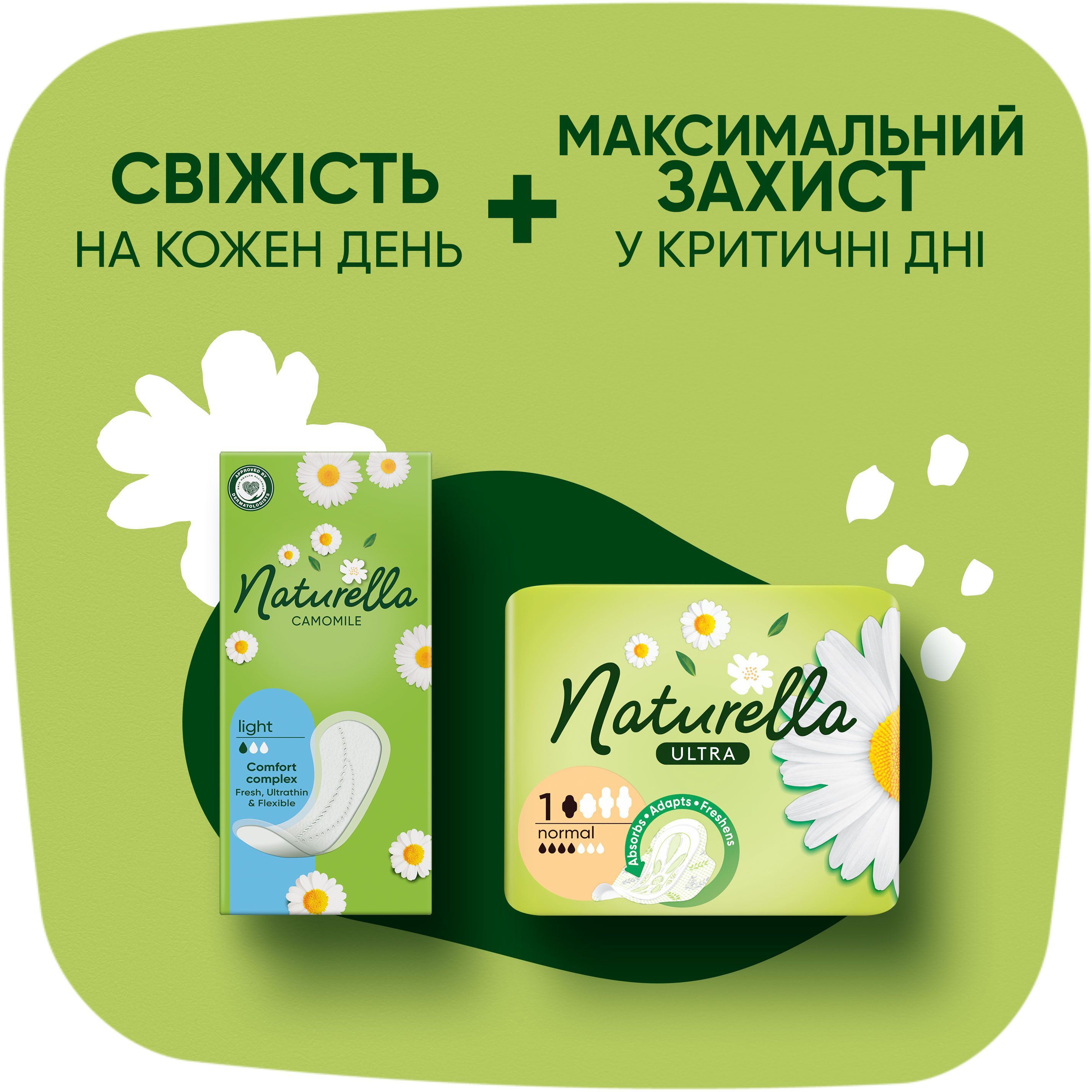 Щоденні прокладки Naturella Camomile Normal 52 штфото8