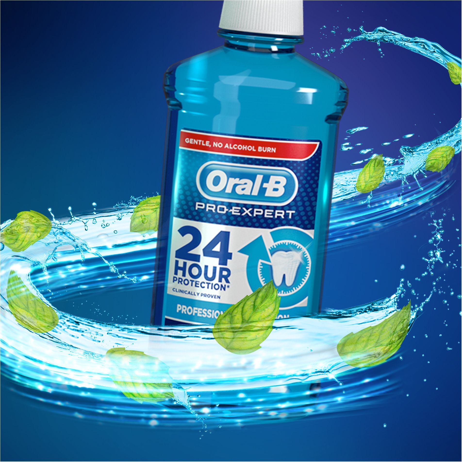 ORAL'B Ополiскувач для ротової порожнини Pro Expert Професійний захист Свіжа М'ята 500млфото7
