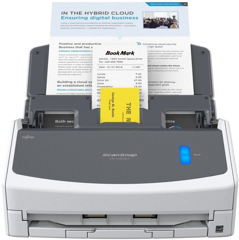 Документ-сканер A4 Fujitsu ScanSnap iX1400 (PA03820-B001)фото3