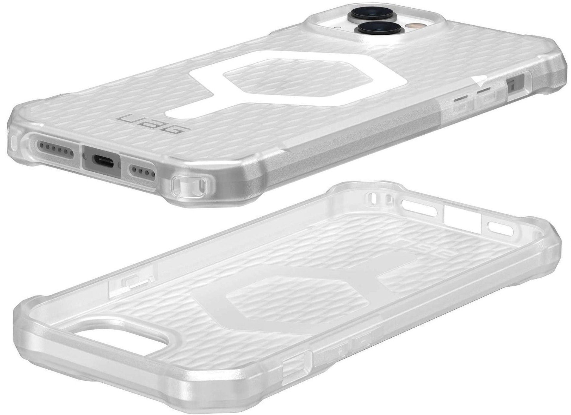 Чохол UAG для Apple iPhone 14 Plus Essential Armor Magsafe Frosted Ice (114090110243)фото13
