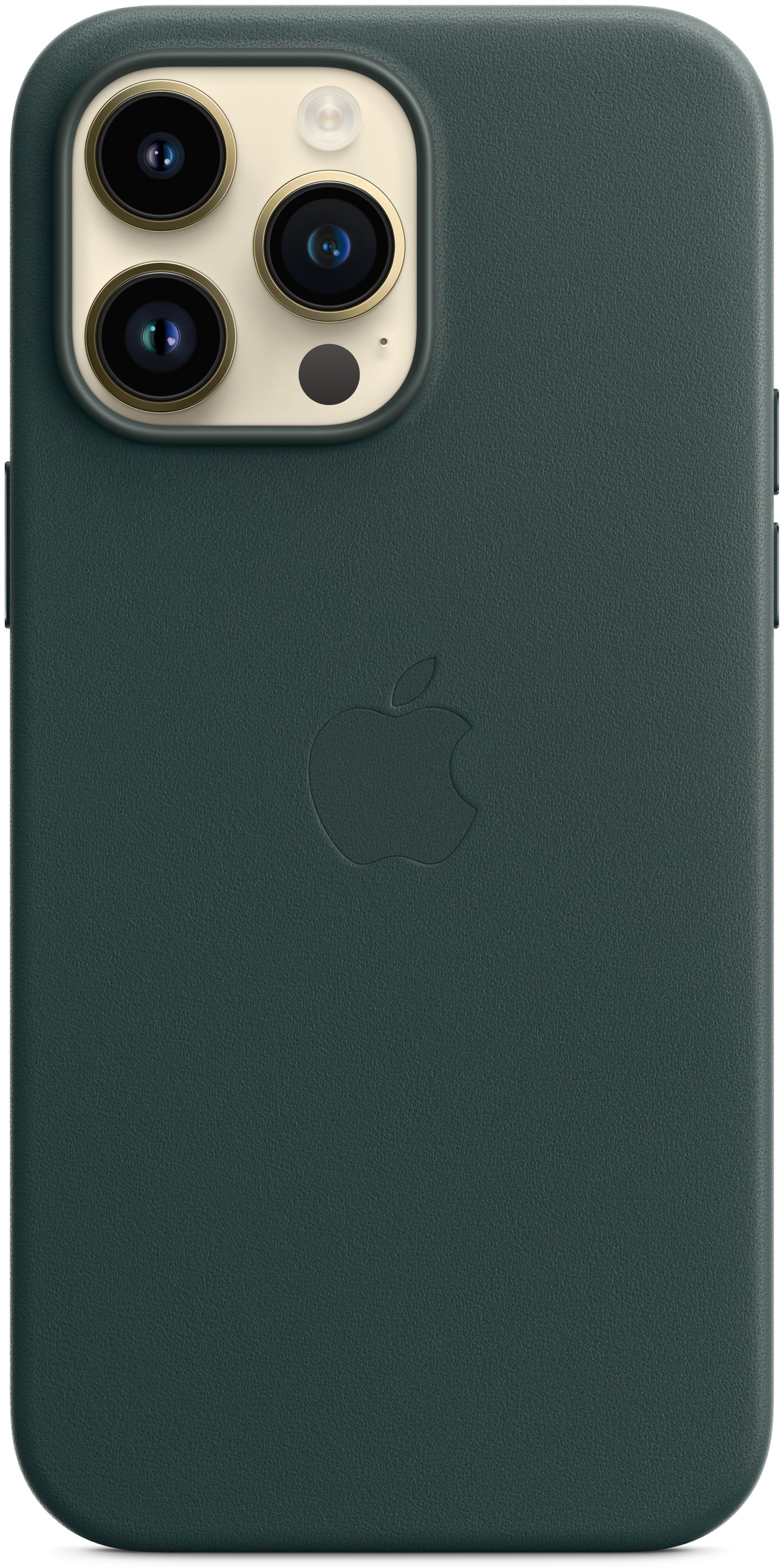 Чохол Apple для iPhone 14 Pro Max Leather Case with MagSafe – Forest Green (MPPN3ZE/A)фото3