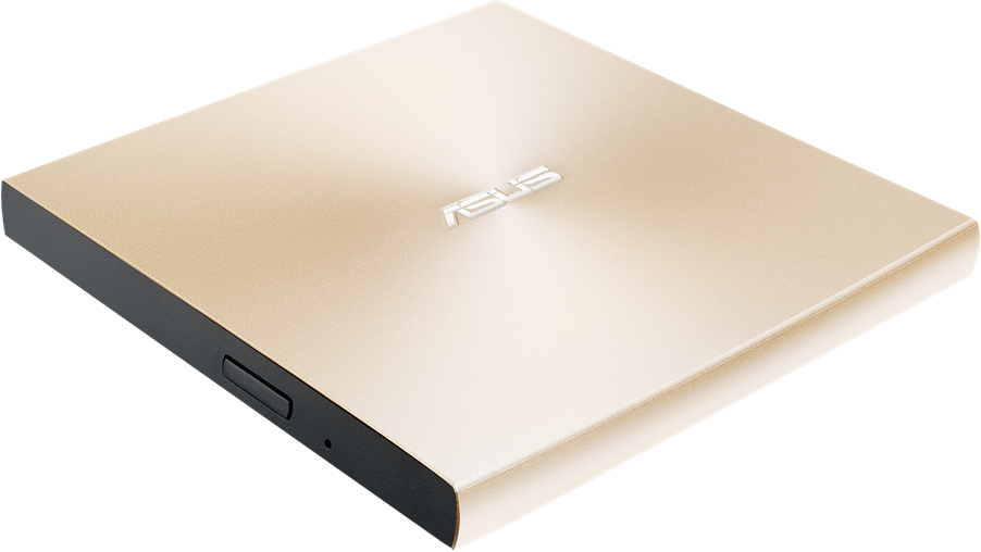 Привід ASUS ZenDrive SDRW-08U9M-U DVD+-R/RW USB2.0 EXT Ret Ultra Slim GOLD (90DD02A5-M29000)фото