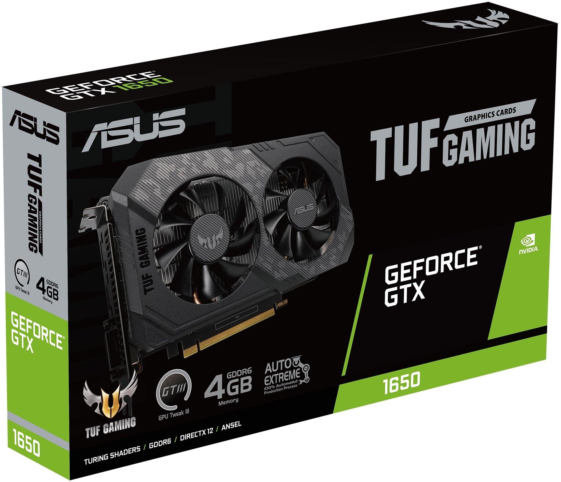 Видеокарта ASUS GeForce GTX1650 4GB GDDR6 TUF GAMING P TUF-GTX1650-4GD6-PGAMING фото 8