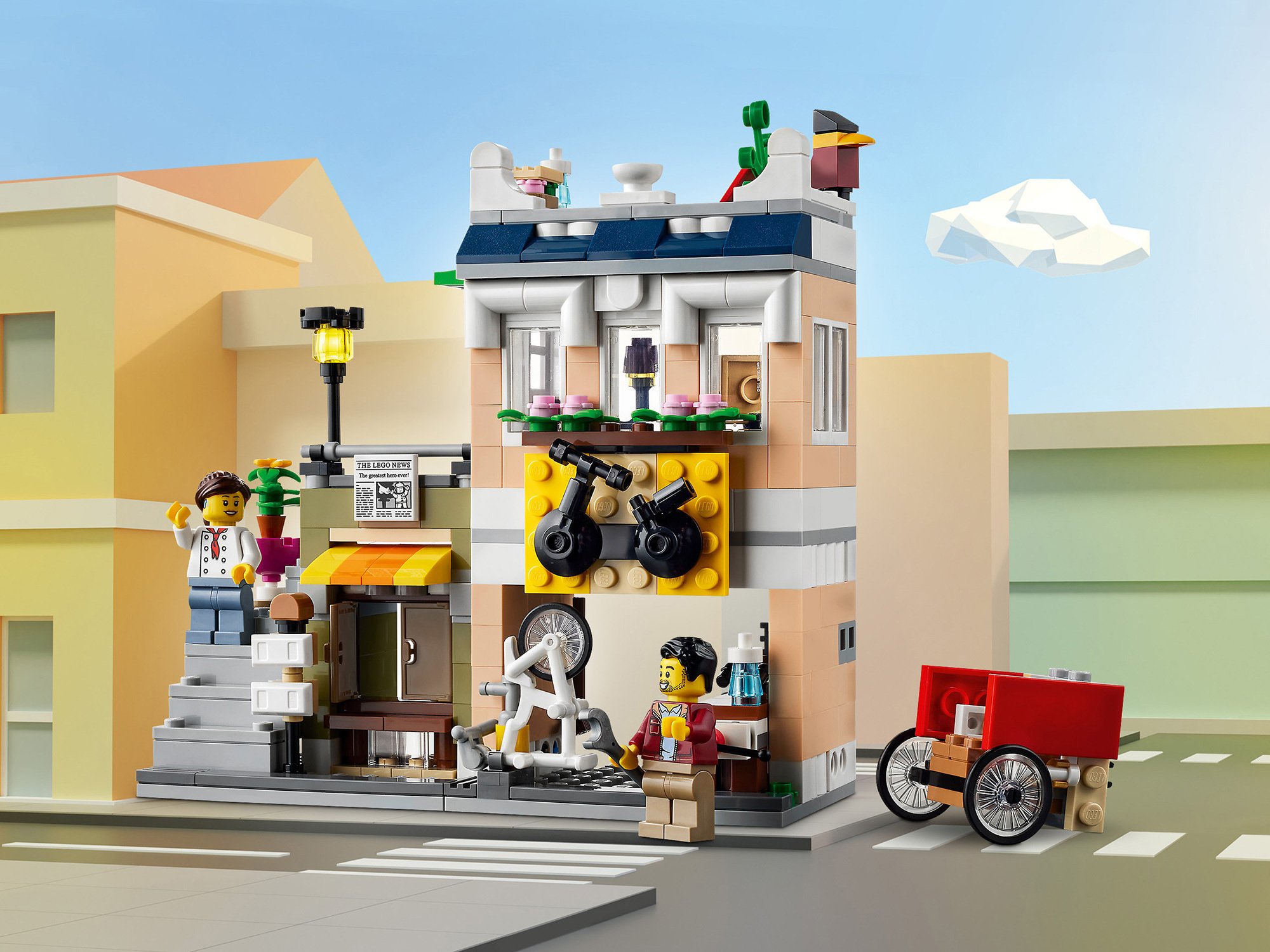LEGO 31131 Creator Городской магазин лапши фото 12
