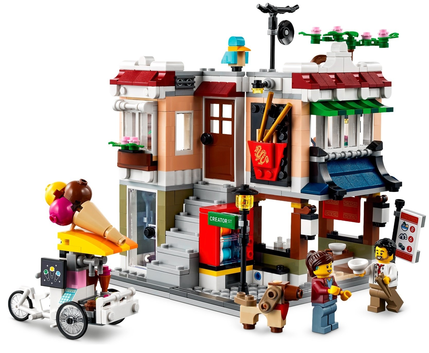 LEGO 31131 Creator Городской магазин лапши фото 4