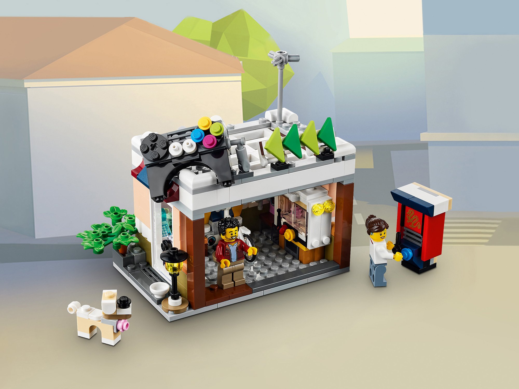 LEGO 31131 Creator Городской магазин лапши фото 18