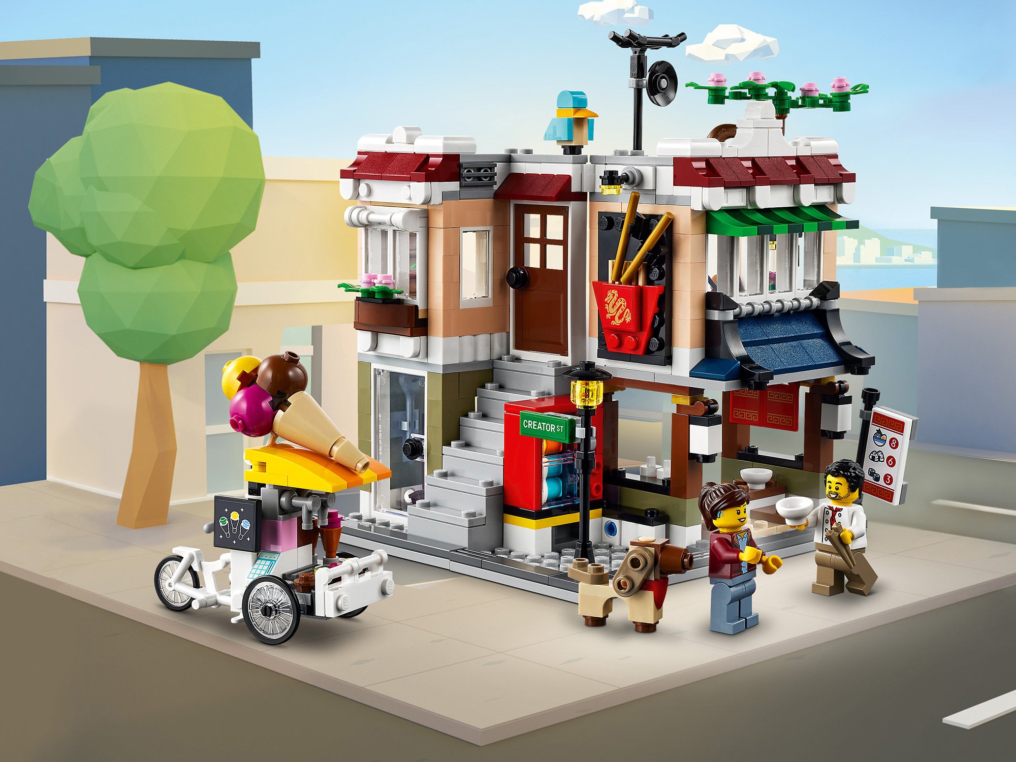 LEGO 31131 Creator Городской магазин лапши фото 19