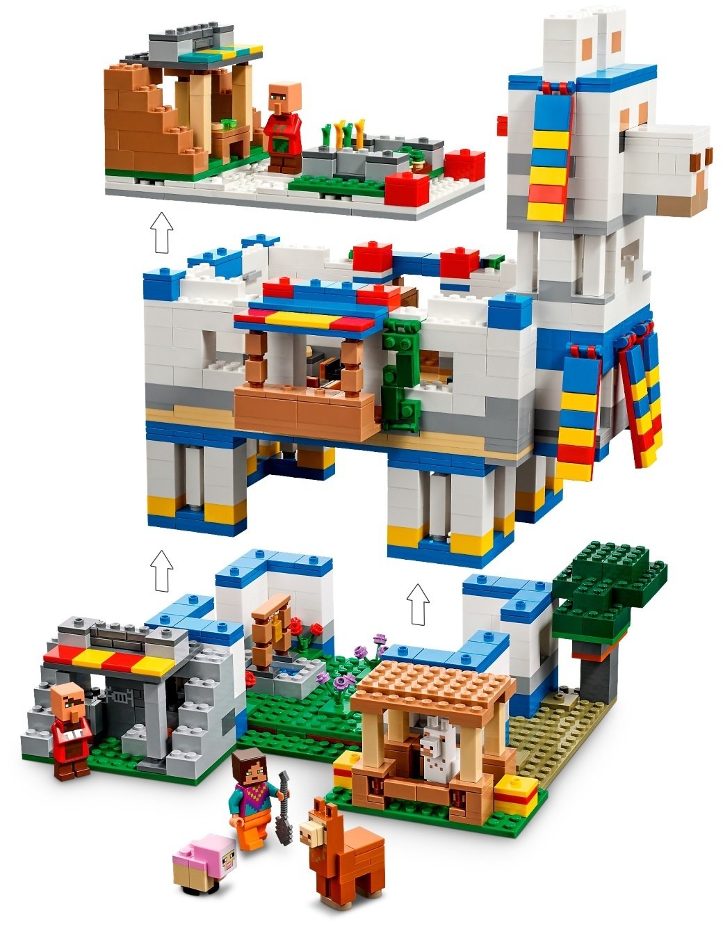 LEGO 21188 Minecraft Село Ламифото7