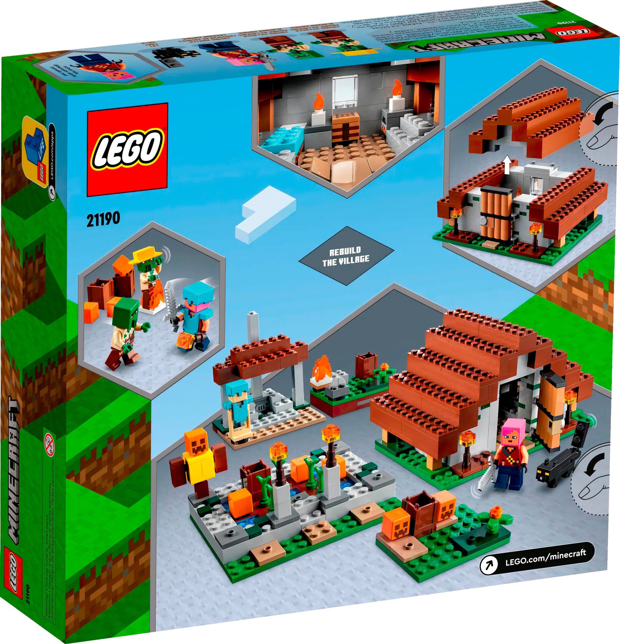 LEGO 21190 Minecraft Покинуте селофото8