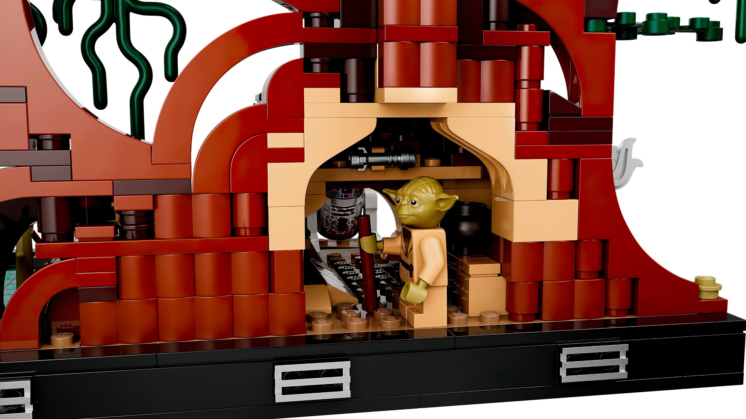 LEGO 75330 Star Wars Диорама тренировки Джедая на Дагобе фото 5