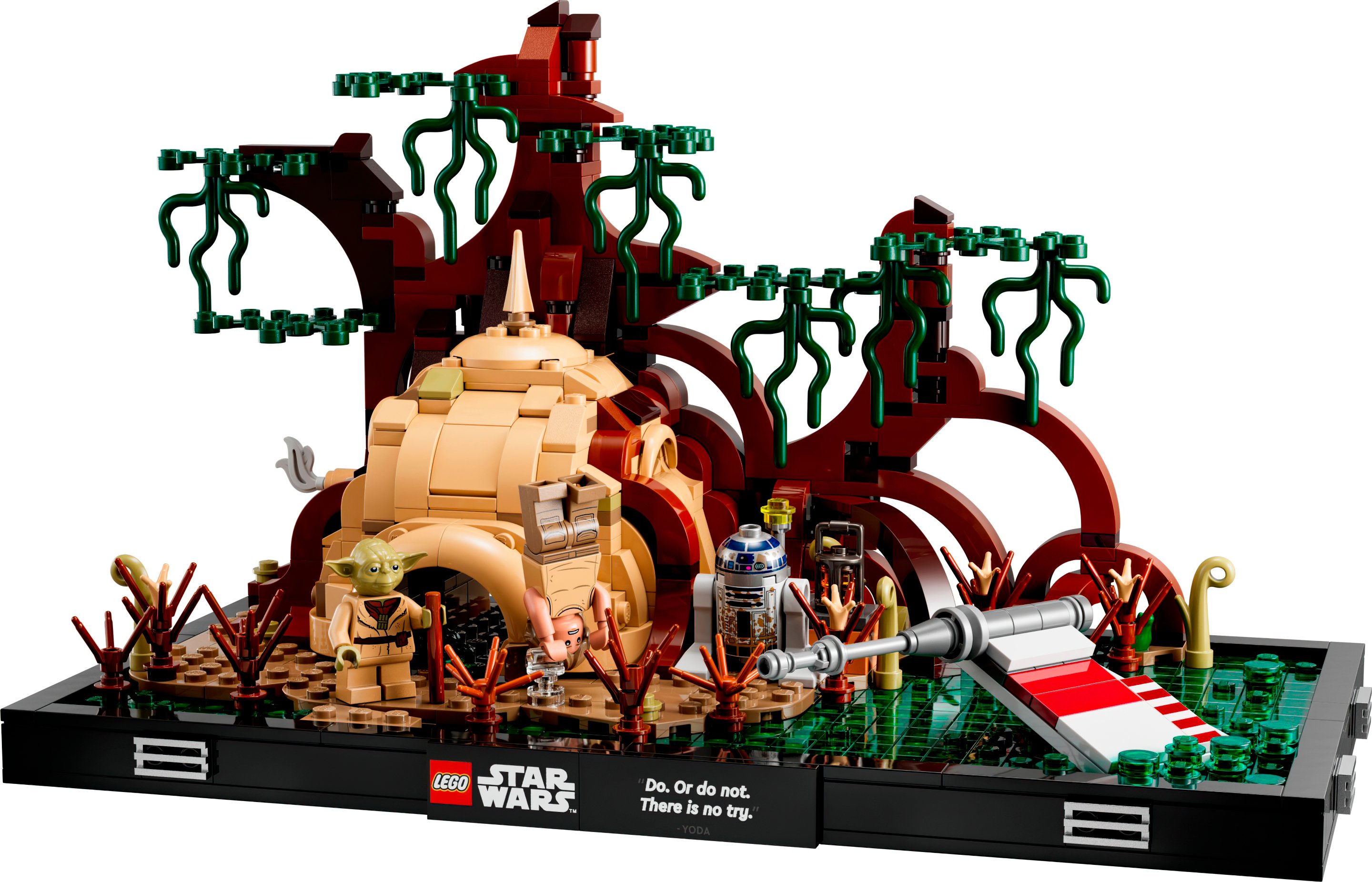 LEGO 75330 Star Wars Диорама тренировки Джедая на Дагобе фото 2