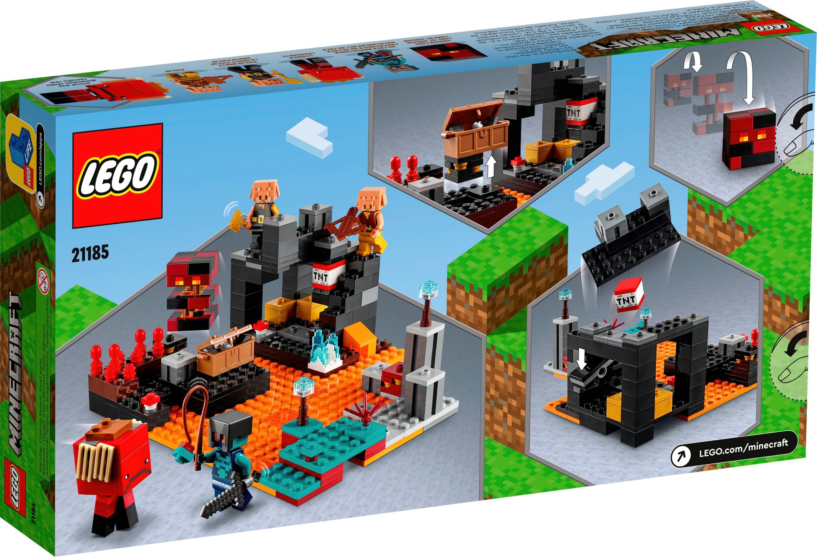 LEGO 21185 Minecraft Бастіон підземного світуфото8