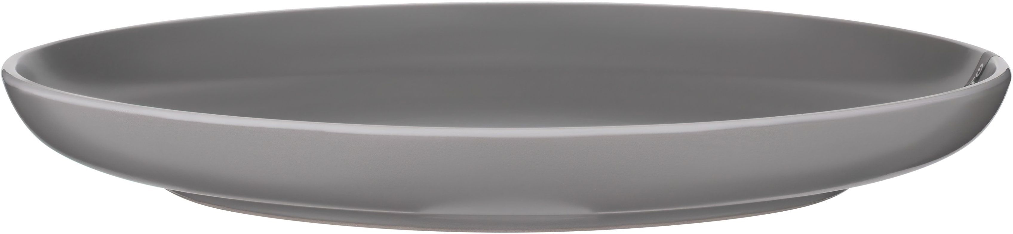 Тарілка обідня ARDESTO Cremona 26 см Dusty grey (AR2926GRC)фото