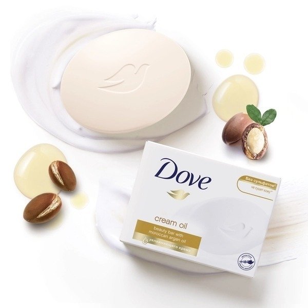 Крем-мыло Dove С драгоценными маслами 90г фото 3