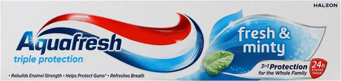 Зубна паста Aquafresh Освіжаюча-м'ятна 50млфото