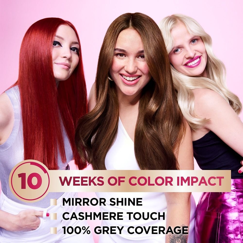 Стійка крем-фарба для волосся Garnier Color Sensation інтенсивний колір 6.60 Інтенсивний рубіновийфото