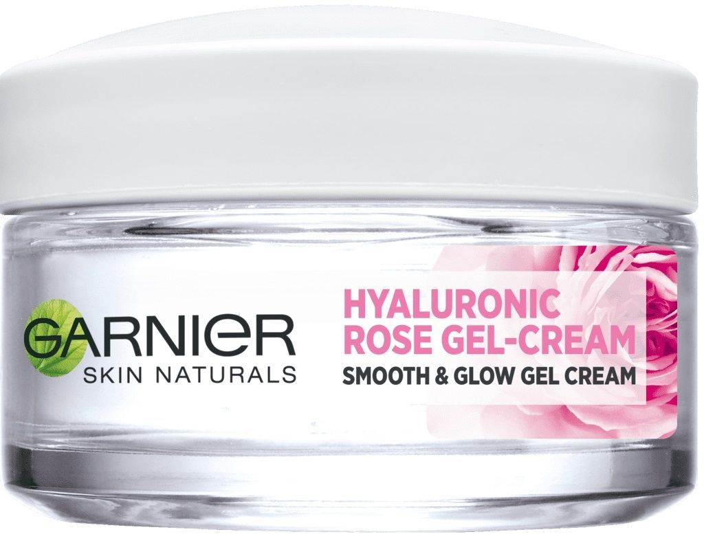 Зволожувальний гіалуроновий гель-крем Garnier Skin Naturals з трояндовою водою 50млфото