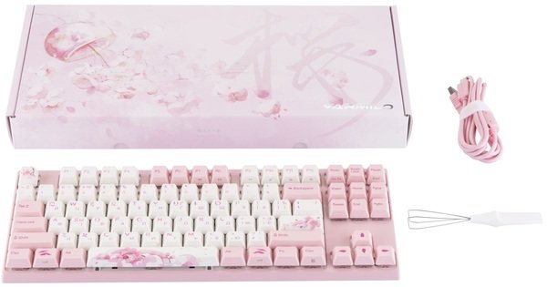 ティア　0202 Игровая клавиатура Varmilo VEA87 Sakura R2 Cherry Mx Silent