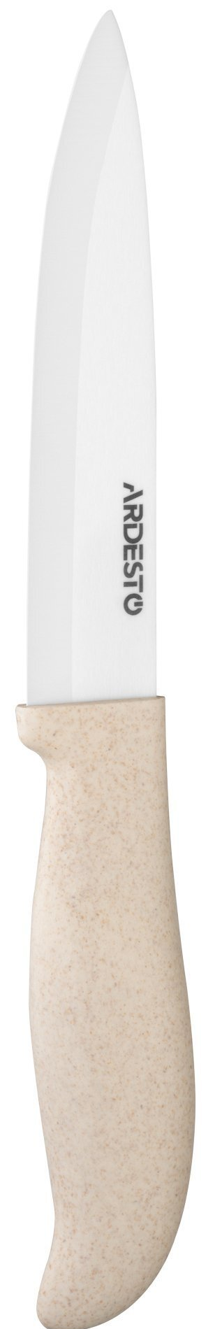 Нож керамический слайсерный Ardesto Fresh 24.5 см бежевый (AR2124CS) фото 4