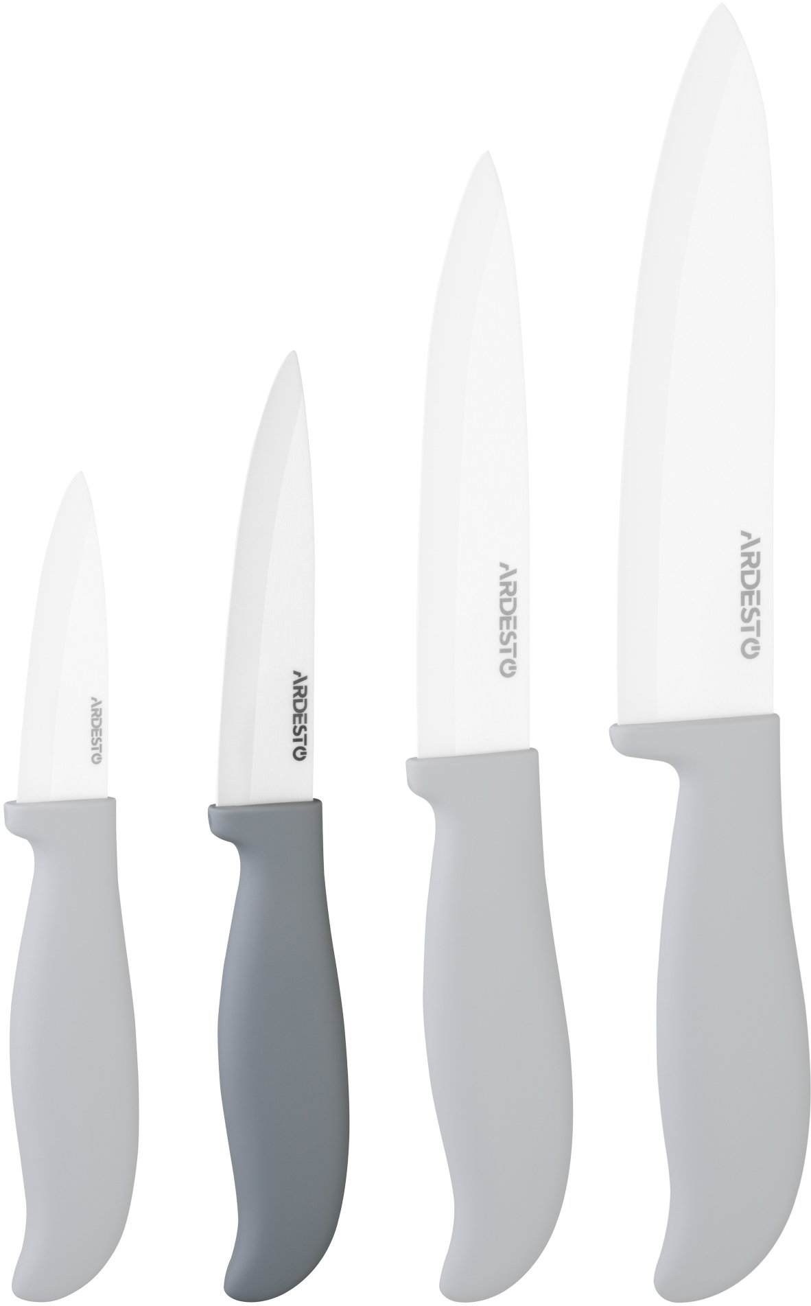 Нож керамический универсальный Ardesto Fresh 20.5 см серый (AR2120CG) фото 3