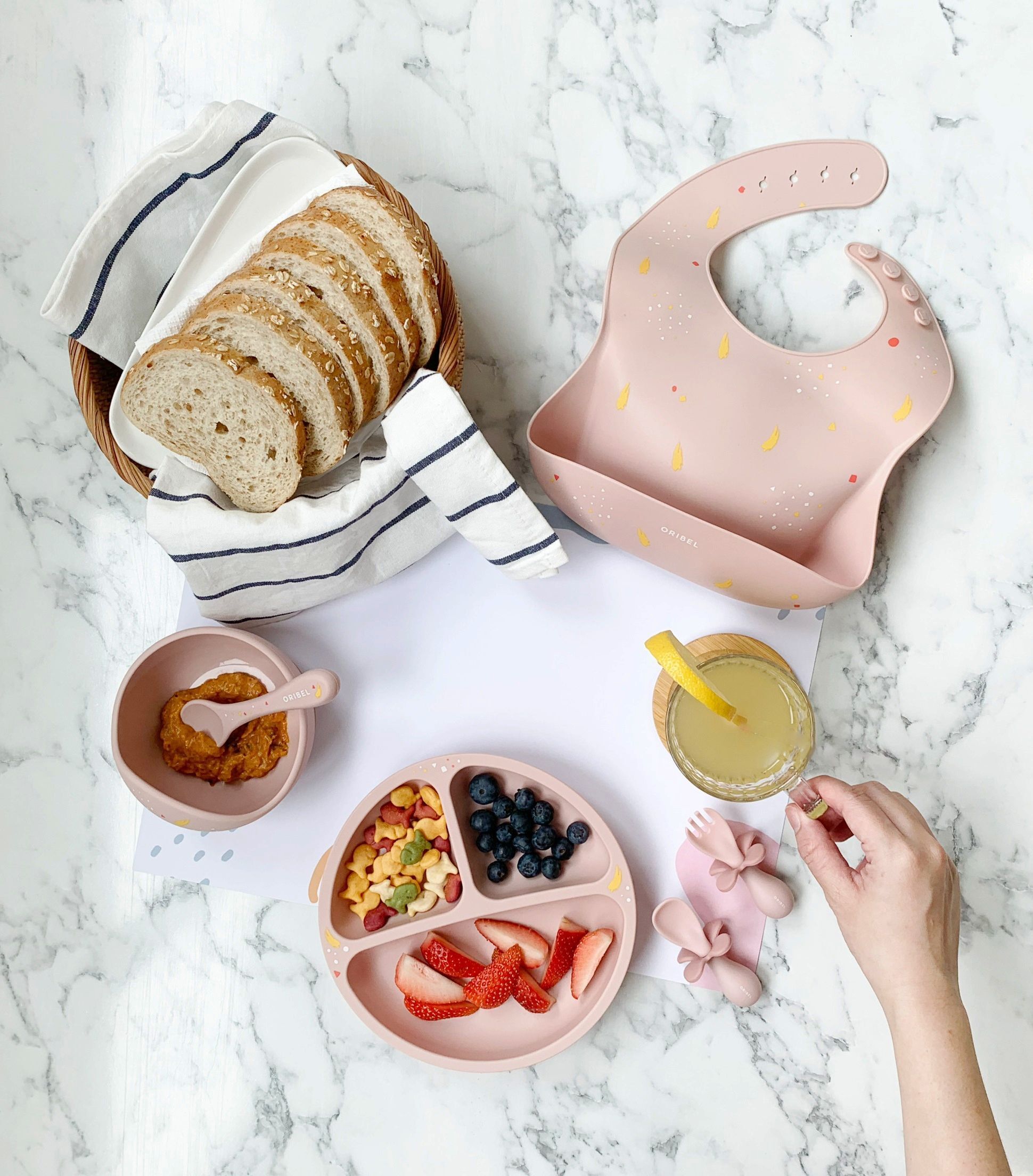 Набор посуды Oribel Cocoon ложка и миска (OR220-90013) фото 10