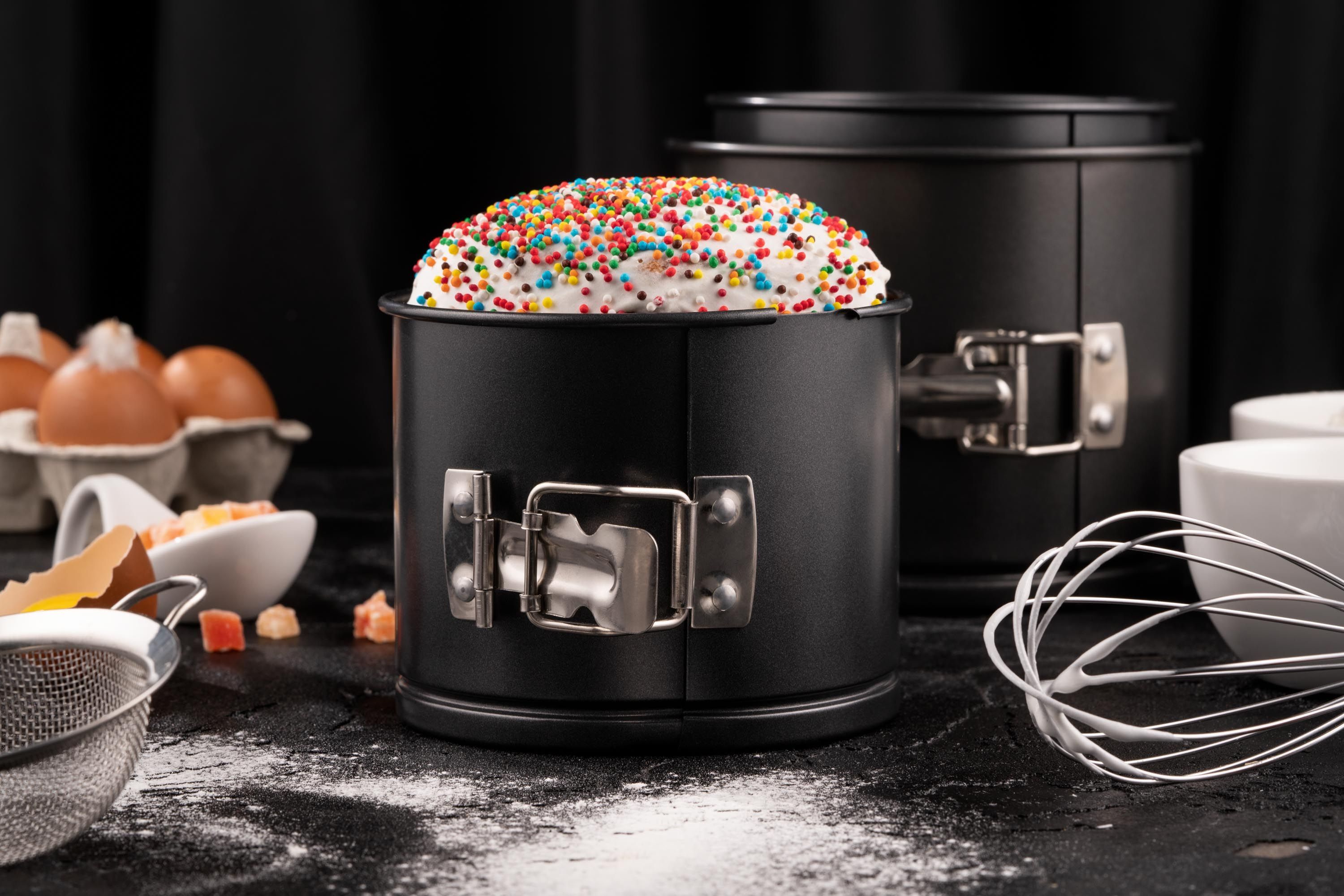 Форма для випікання паски/кексу ARDESTO Gemini кругла 14*12 см (AR2506G)фото