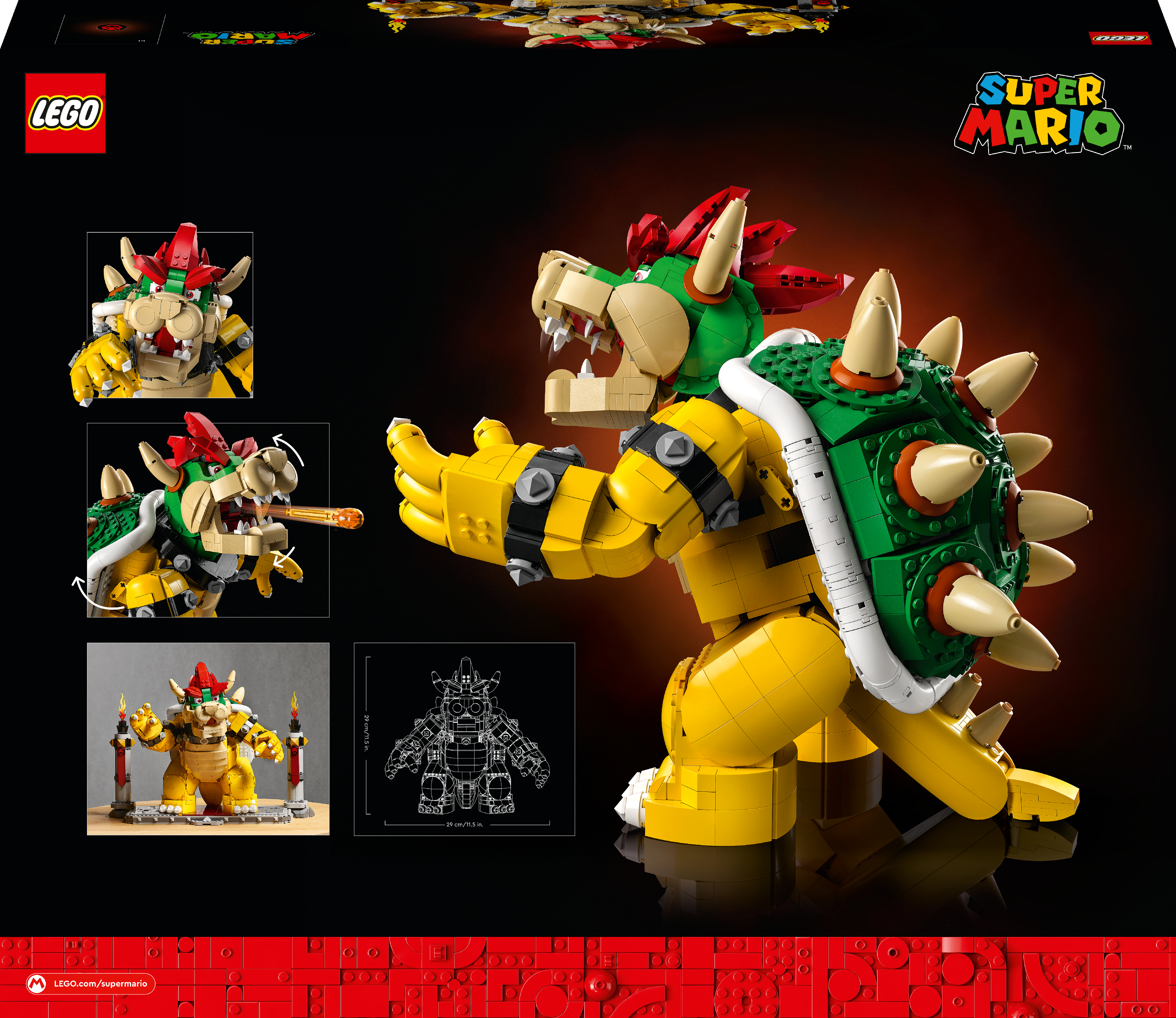 LEGO 71411 Super Mario Могутній Боузерфото9