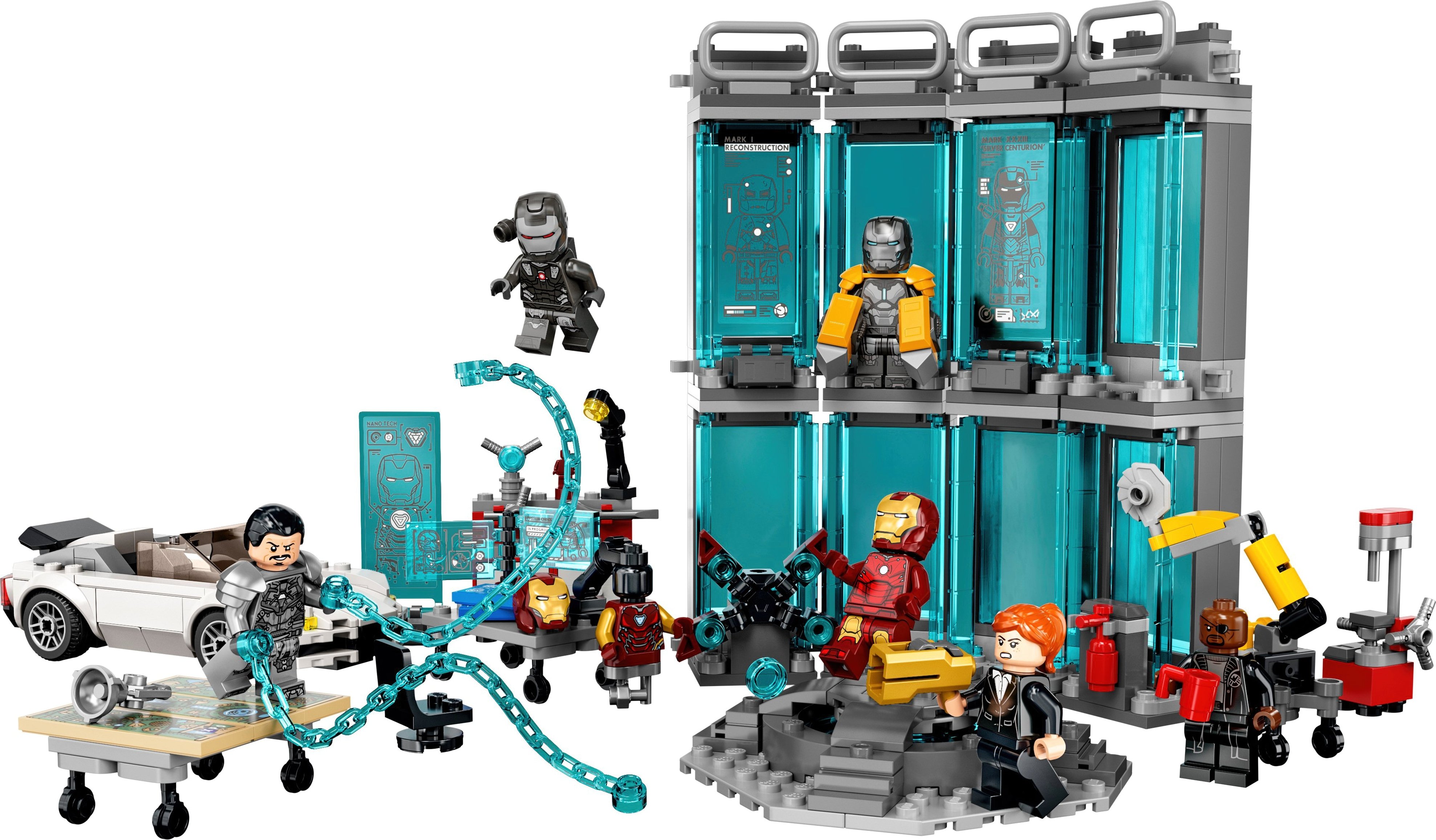 LEGO 76216 Super Heroes Броня Залізної Людинифото6