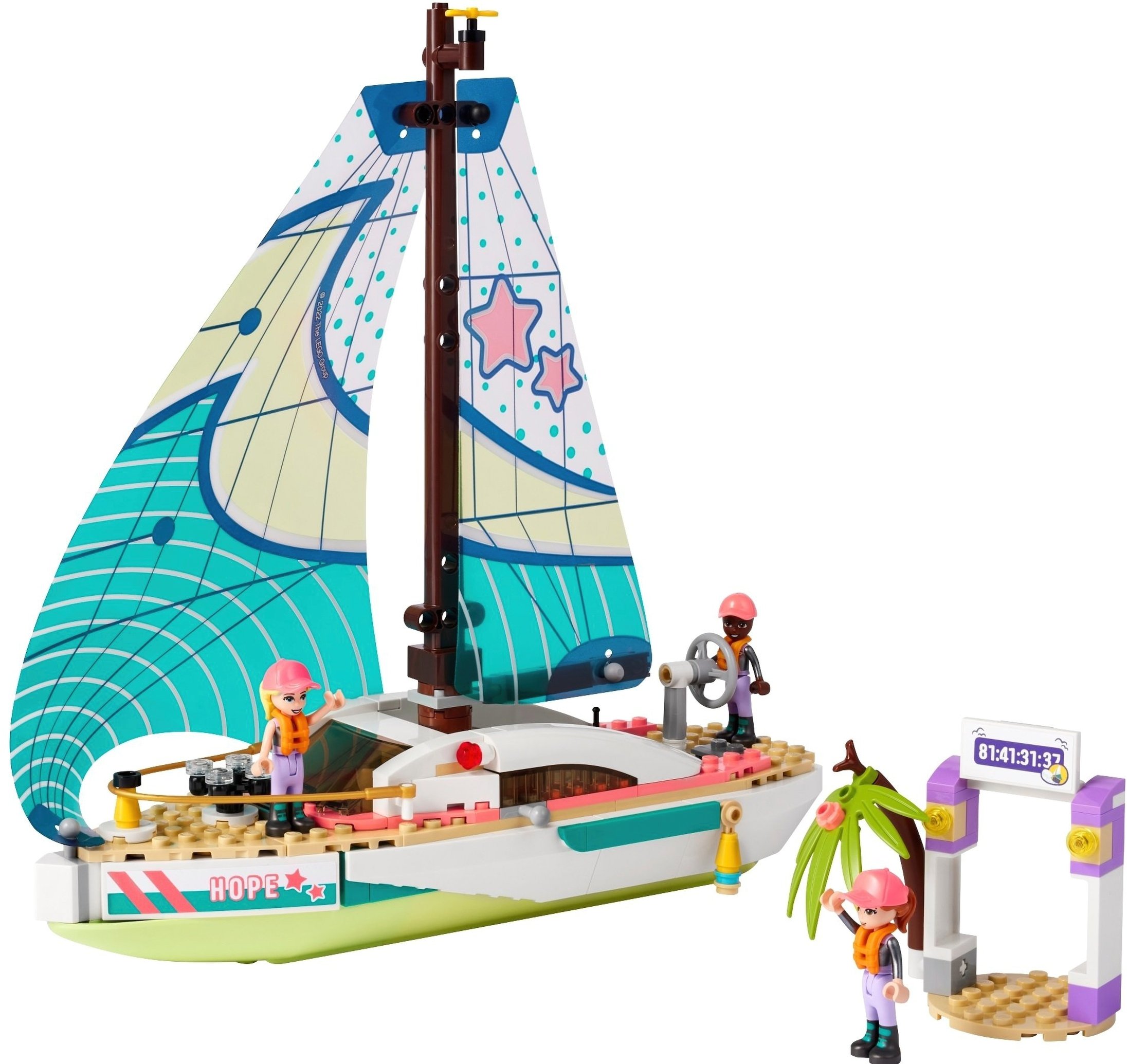 LEGO 41716 Friends Приключения Стефани на парусной лодке фото 8