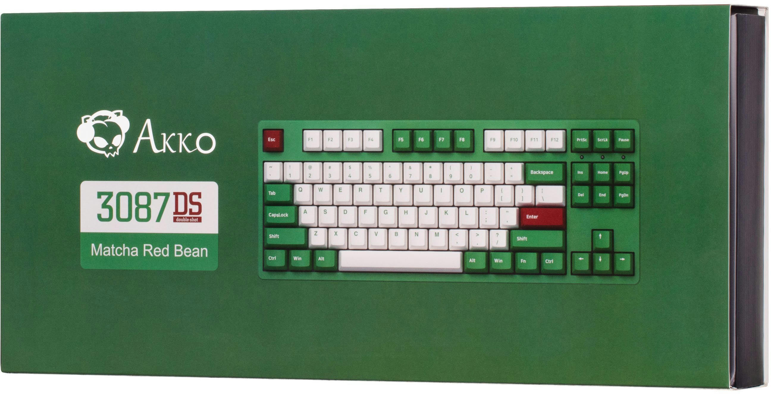 Клавіатура Akko 3087 V2 Matcha Red Bean V2 Pinkфото9