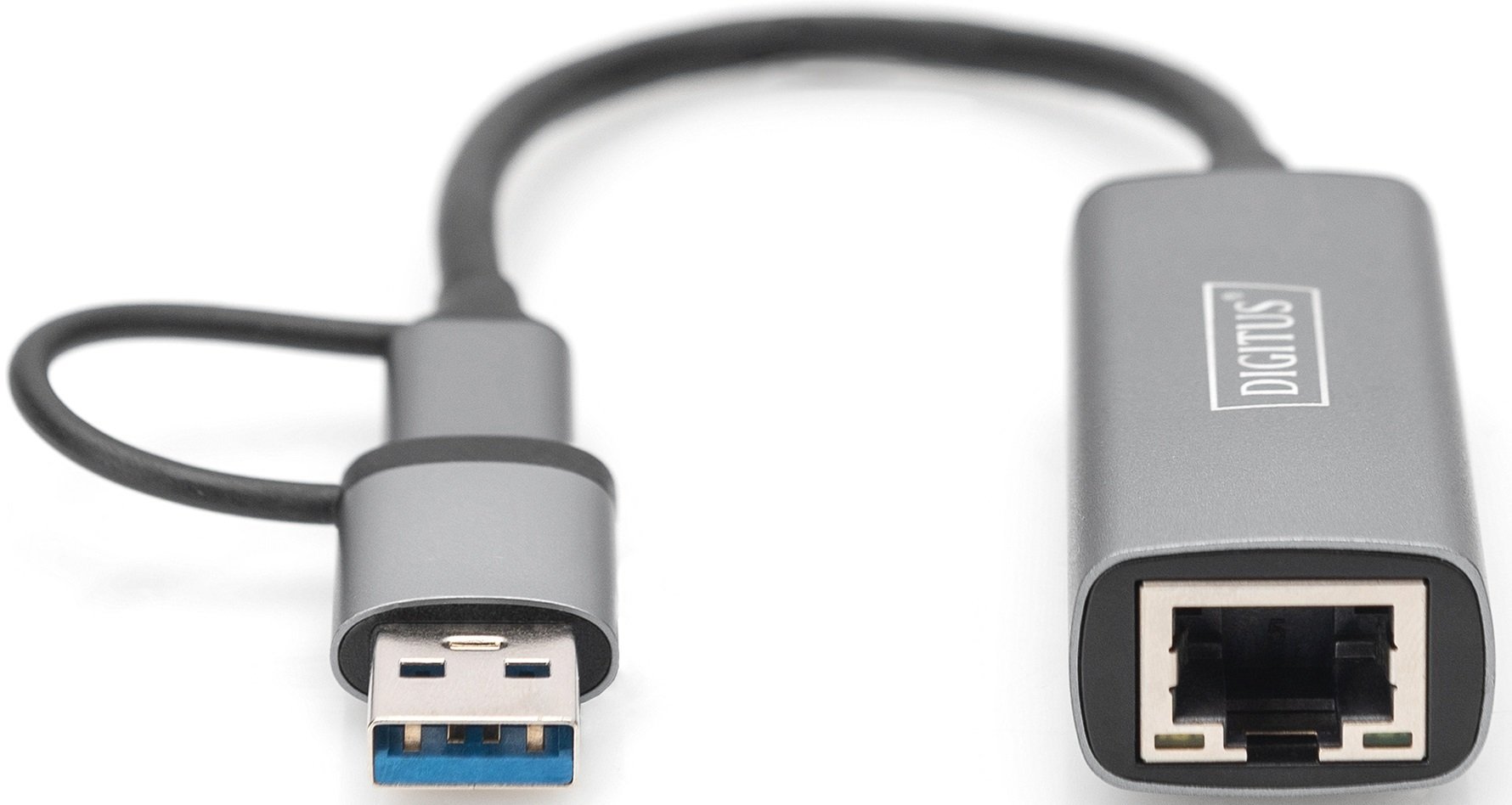 Адаптер DIGITUS USB-C/USB 3.0 – 2.5 Gbps Ethernet (DN-3028) фото 2