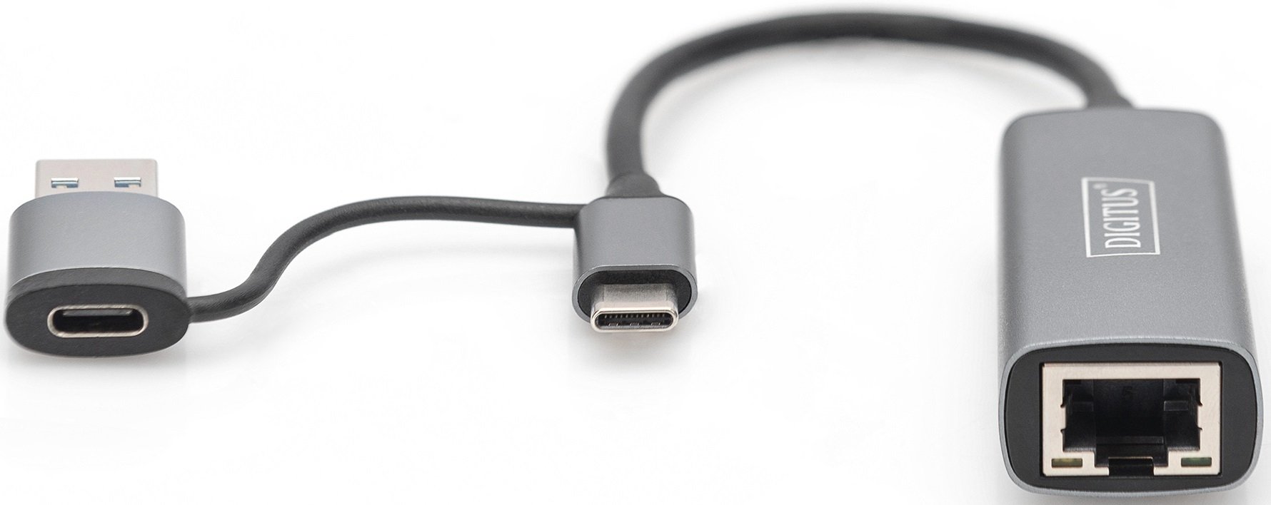 Адаптер DIGITUS USB-C/USB 3.0 – 2.5 Gbps Ethernet (DN-3028) фото 3
