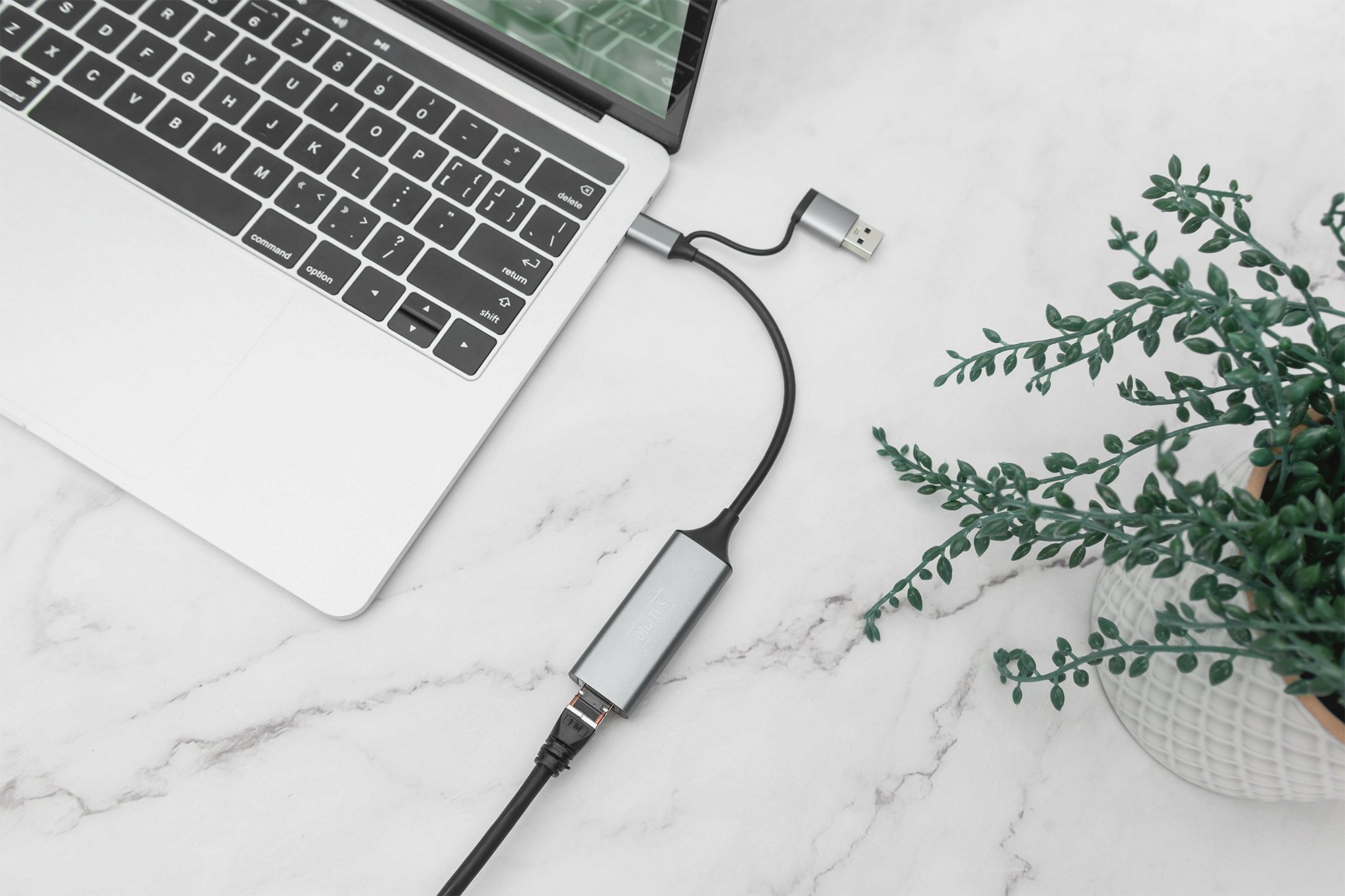 Адаптер DIGITUS USB-C/USB 3.0 – 2.5 Gbps Ethernet (DN-3028) фото 7