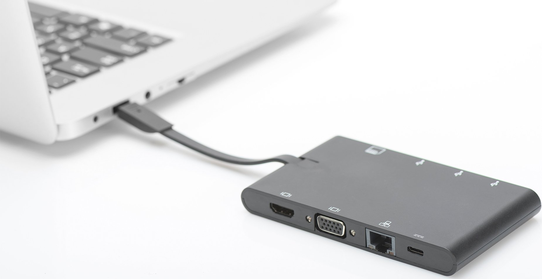 Док-станция DIGITUS Travel USB-C, 9 Port (DA-70865) фото 9