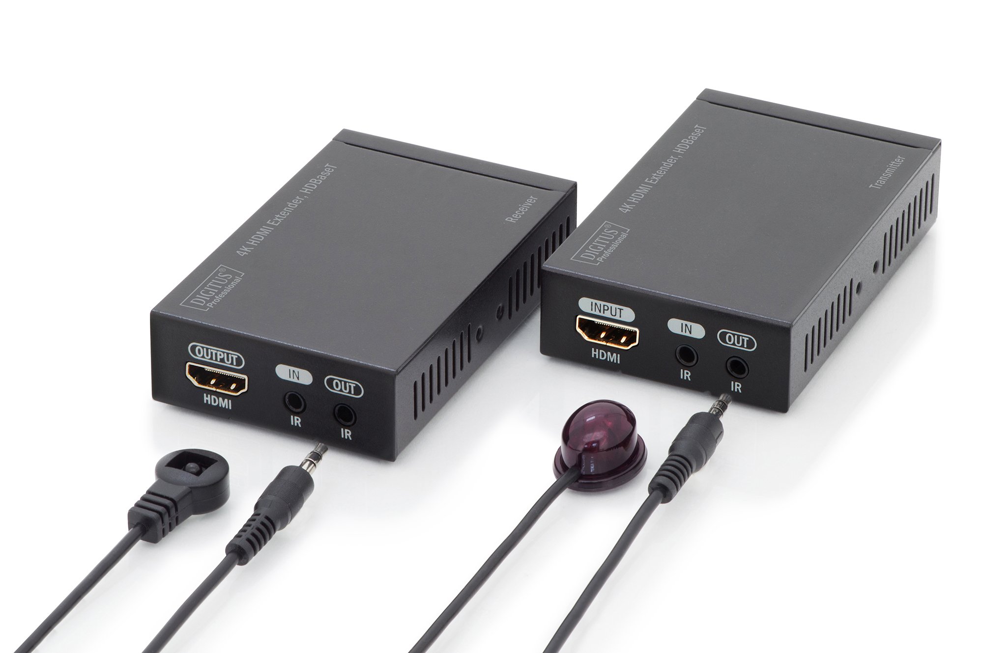 Удлинитель DIGITUS HDMI UHD 4K HDBaseT over UTP set, 70 m (DS-55500) фото 