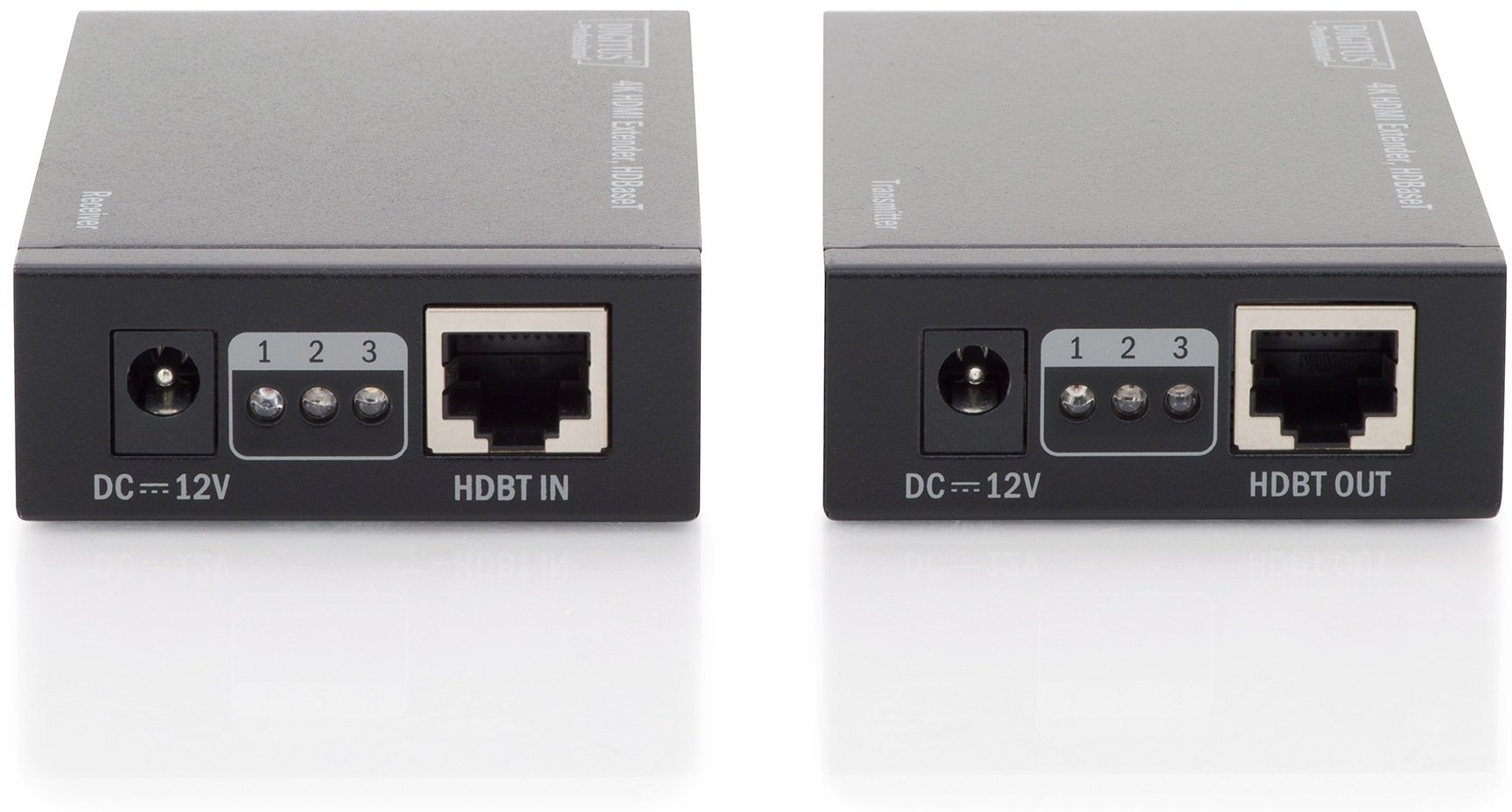 Удлинитель DIGITUS HDMI UHD 4K HDBaseT over UTP set, 70 m (DS-55500) фото 