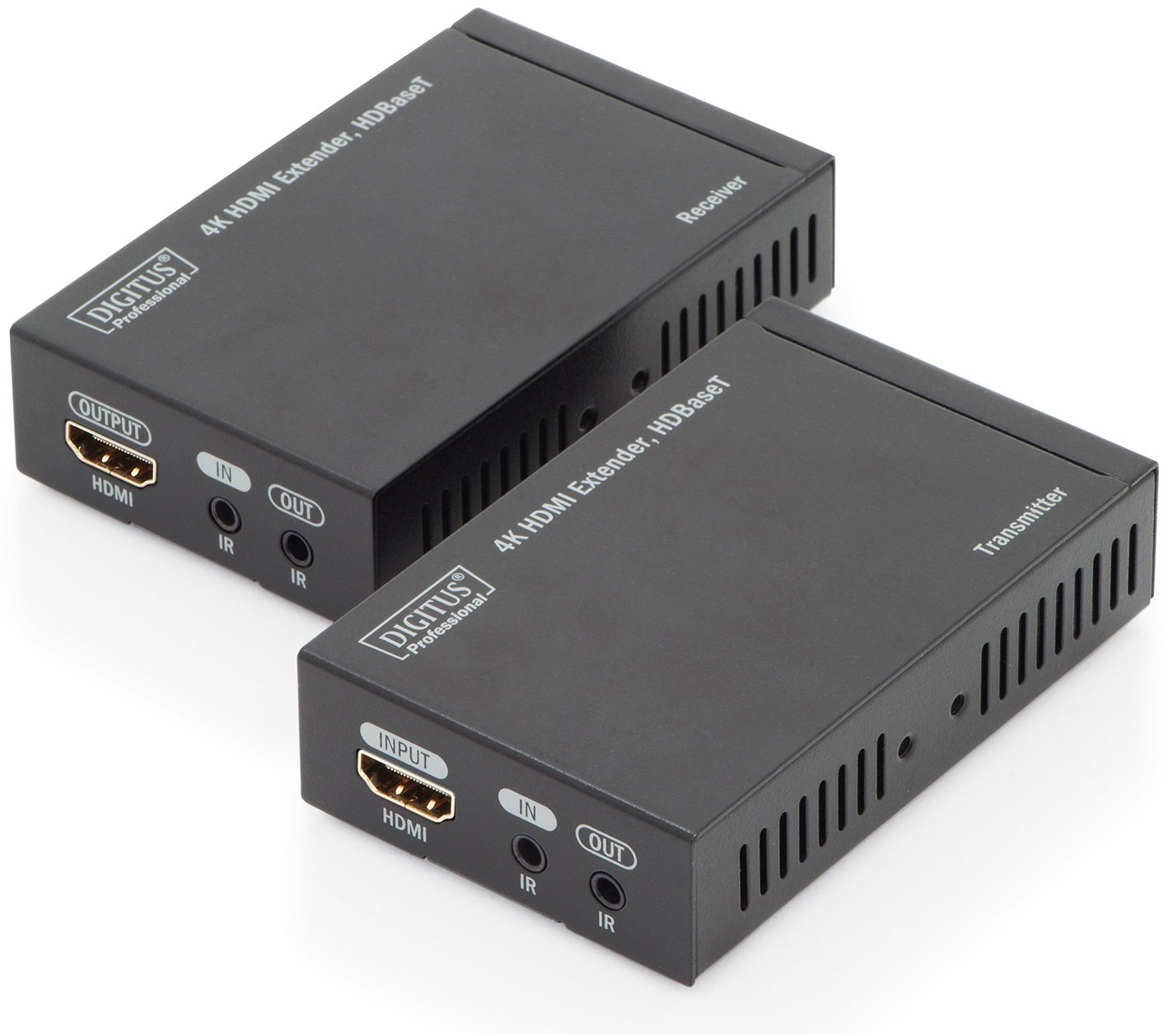 Удлинитель DIGITUS HDMI UHD 4K HDBaseT over UTP set, 70 m (DS-55500) фото 