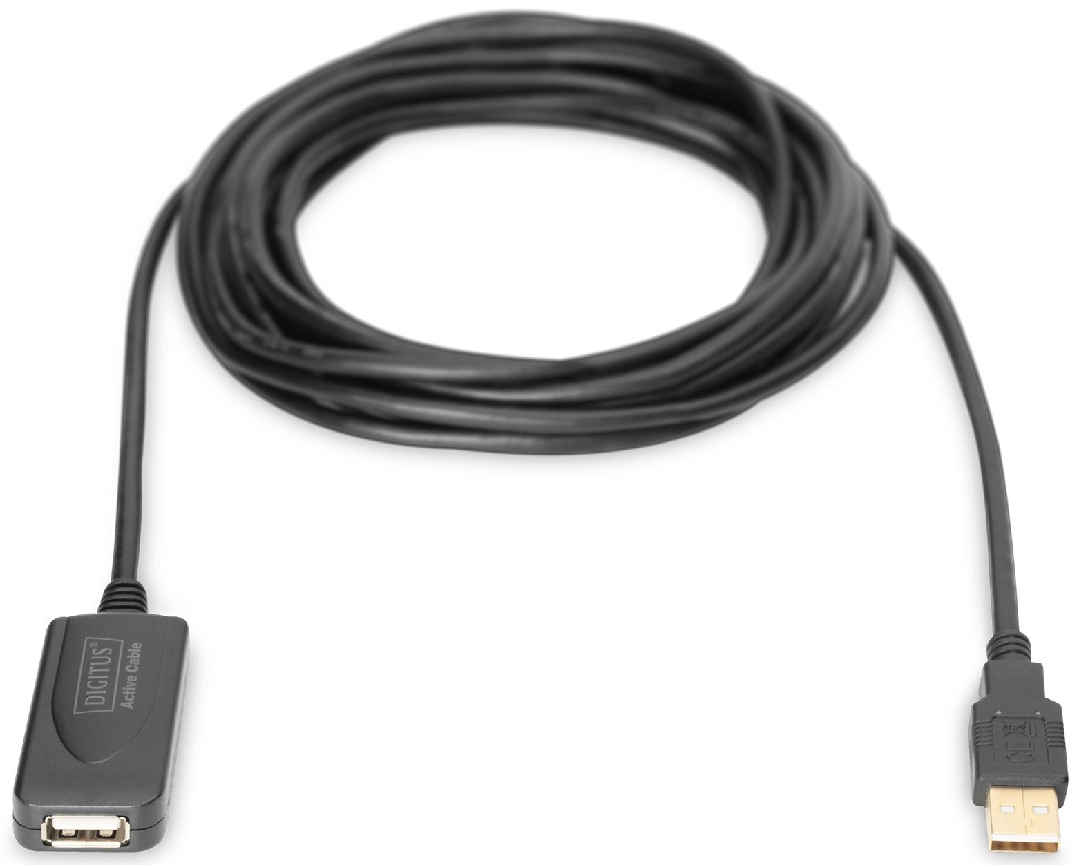 Удлинитель DIGITUS USB 2.0 Active Cable, A/M-A/F, 5 m (DA-70130-4) фото 3