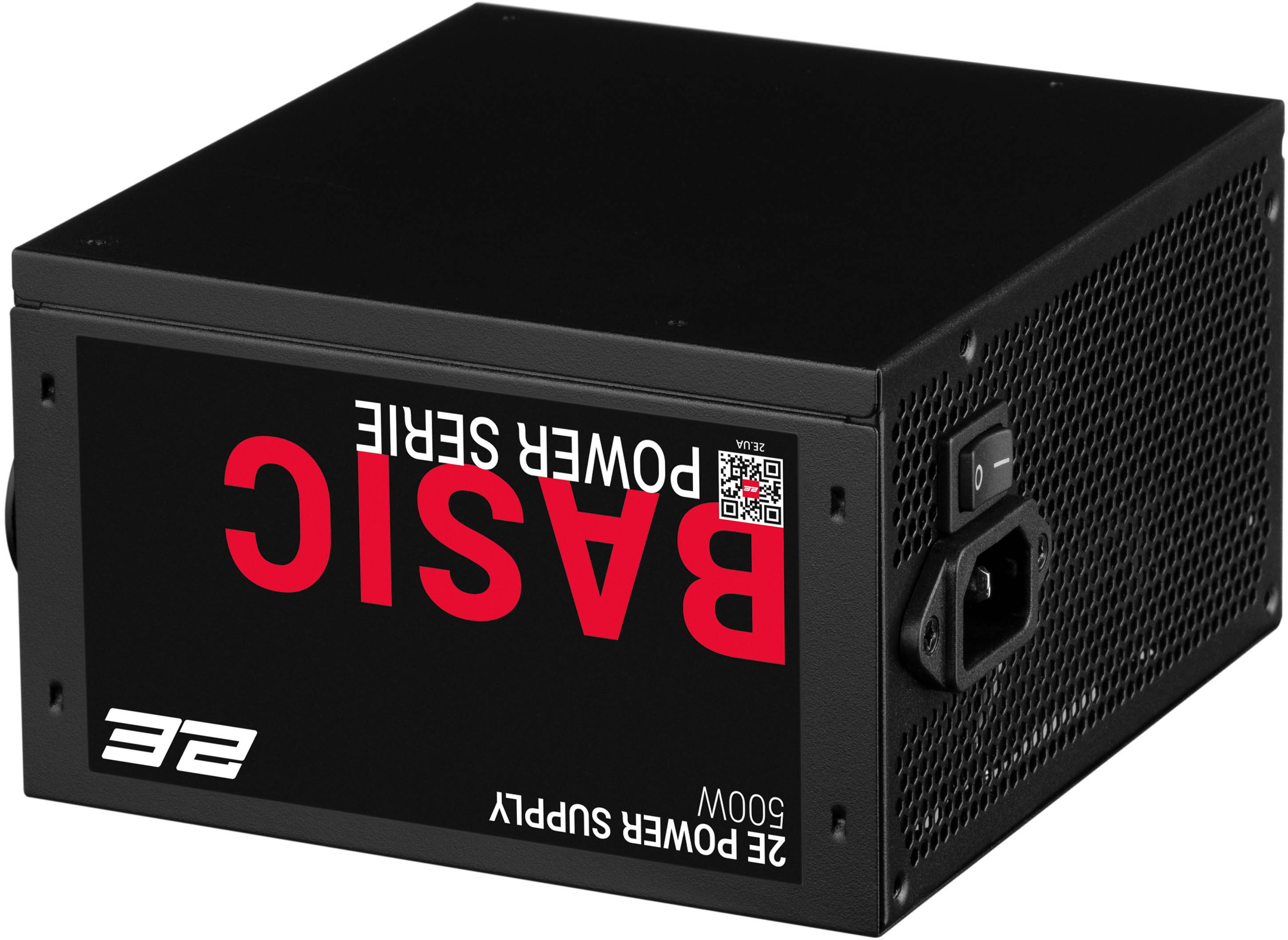 Блок живлення 2E BASIC POWER (500W), 80%, 120mm, 1xMB 24pin(20+4), 1xCPU 8pin(4+4), 3xMolex, 4xSATA, 2xPCIe 8pin(6+2)фото