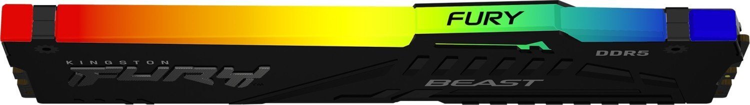 Память ПК Kingston DDR5 16GB KIT (8GBx2) 6000 FURY Beast RGB (KF560C40BBAK2-16) фото